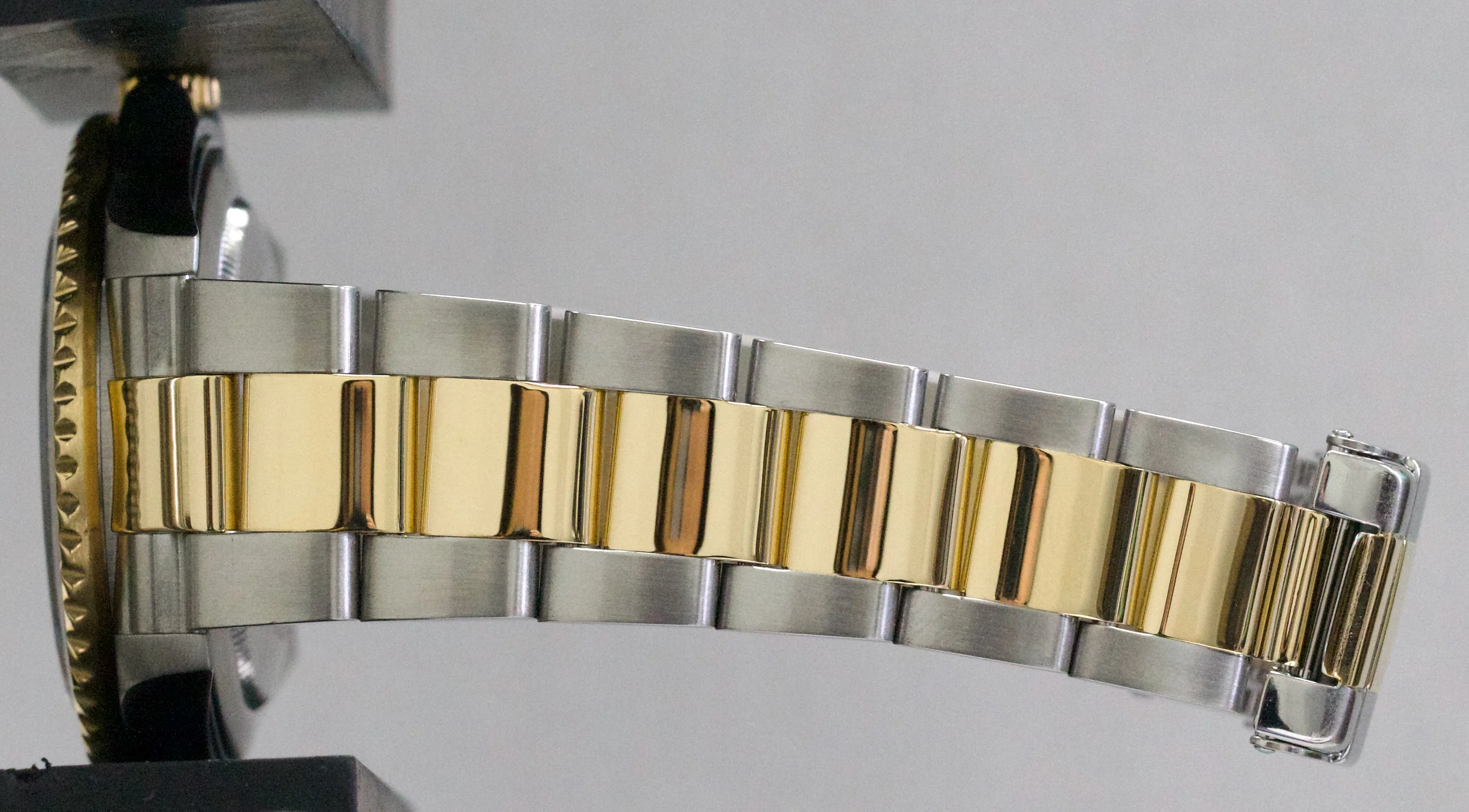 PAPERS Rolex GMT-Master II BLACK 18K Gold Two Tone OYSTER 40mm 16713 Watch BOX - Image 10