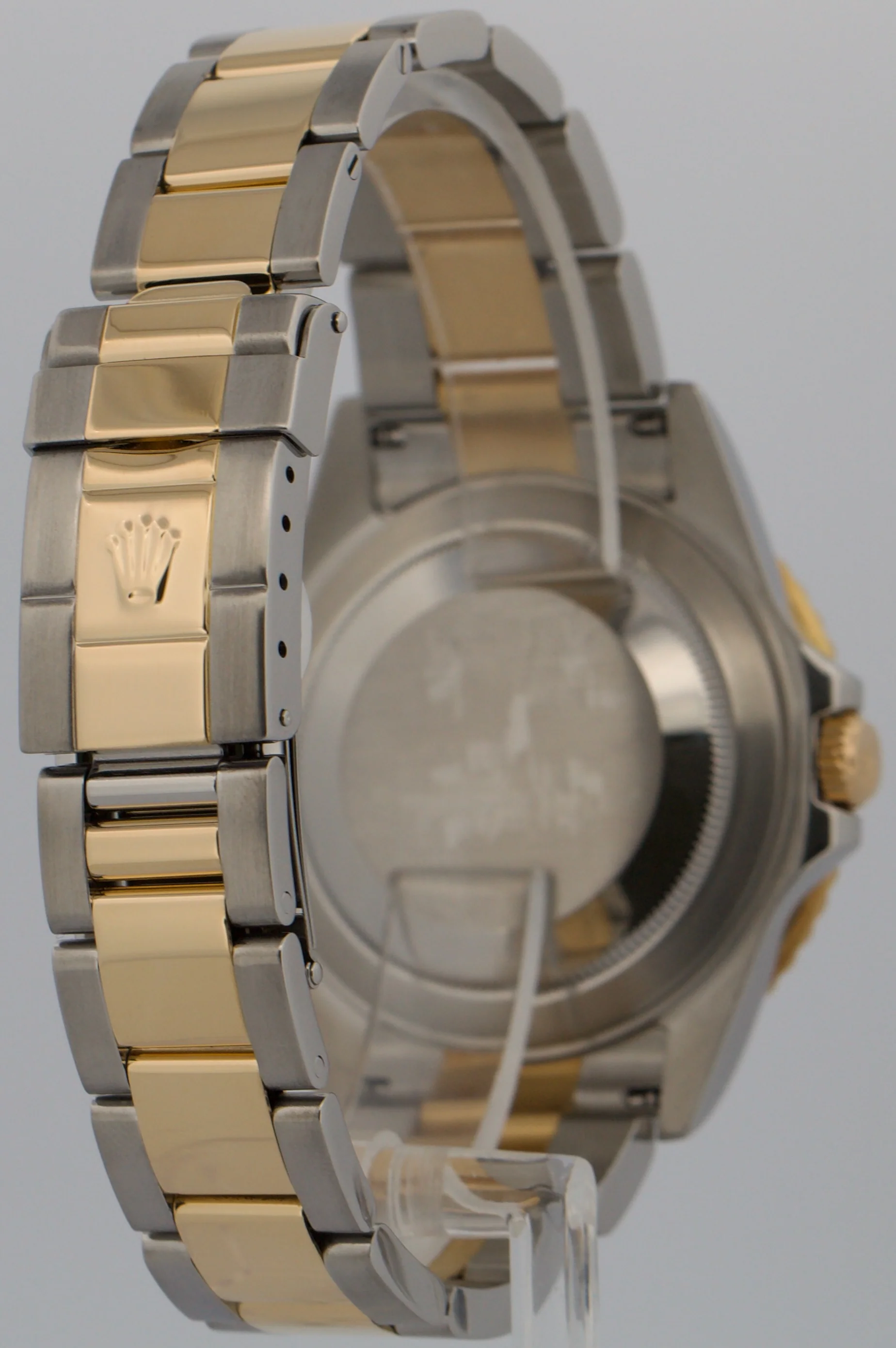 PAPERS Rolex GMT-Master II BLACK 18K Gold Two Tone OYSTER 40mm 16713 Watch BOX - Image 6
