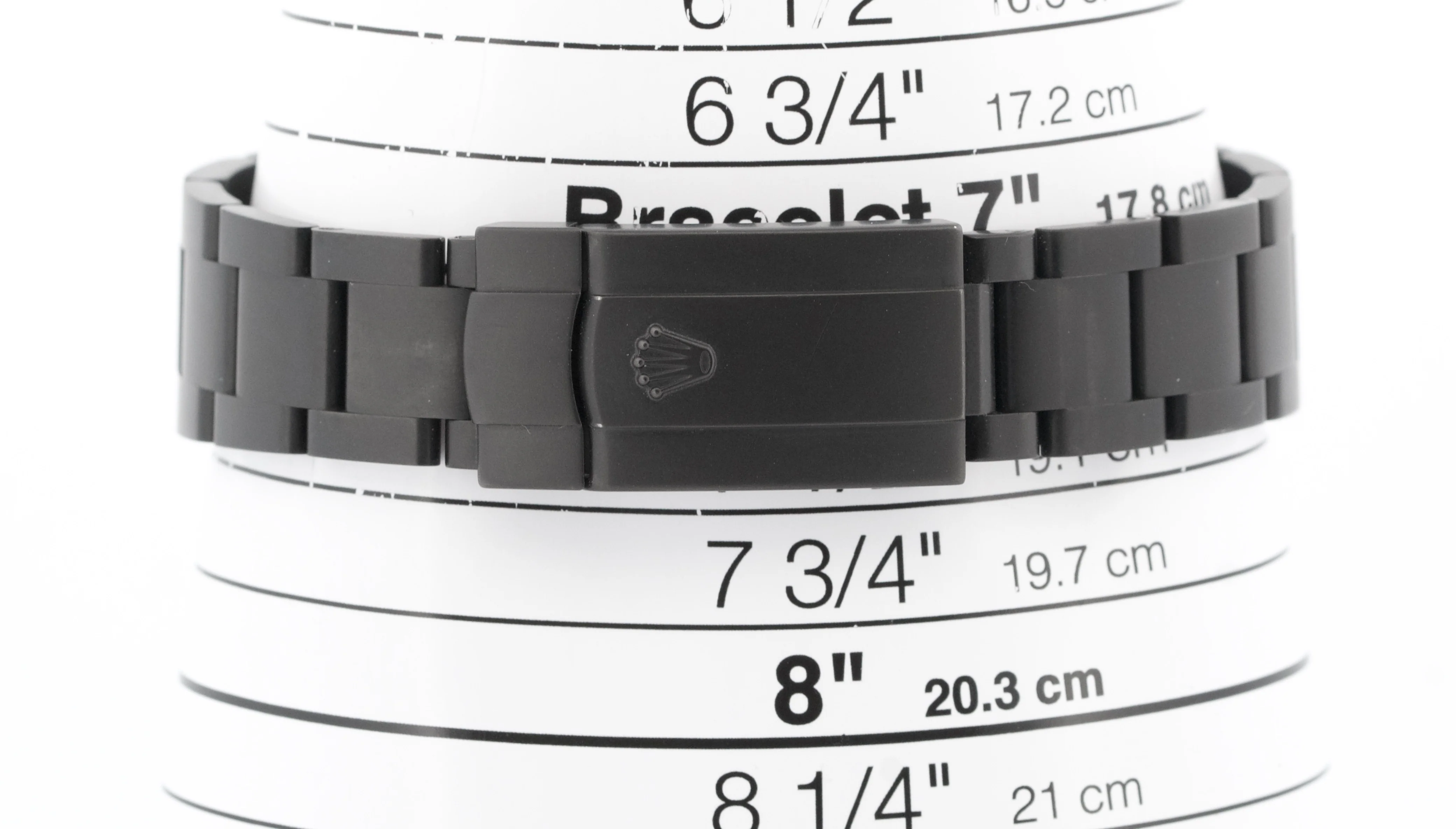 PAPERS Rolex Milgauss PVD BLACK Green 40mm LABEL NOIR Steel Watch 116400 BOX - Image 10