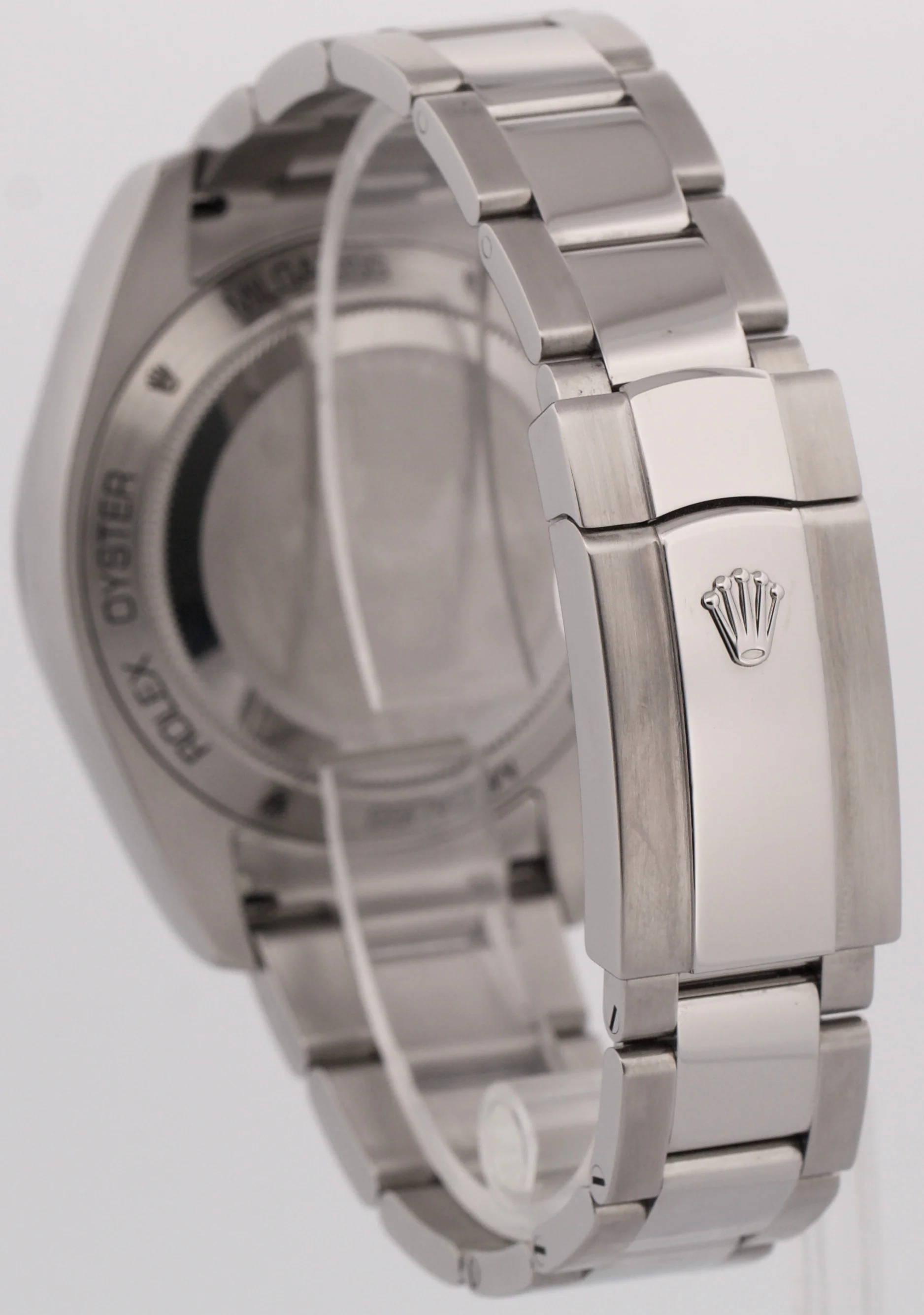 PAPERS Rolex Milgauss Z-Blue Green Crystal BLUE 40mm 116400 GV Steel Watch BOX - Image 5