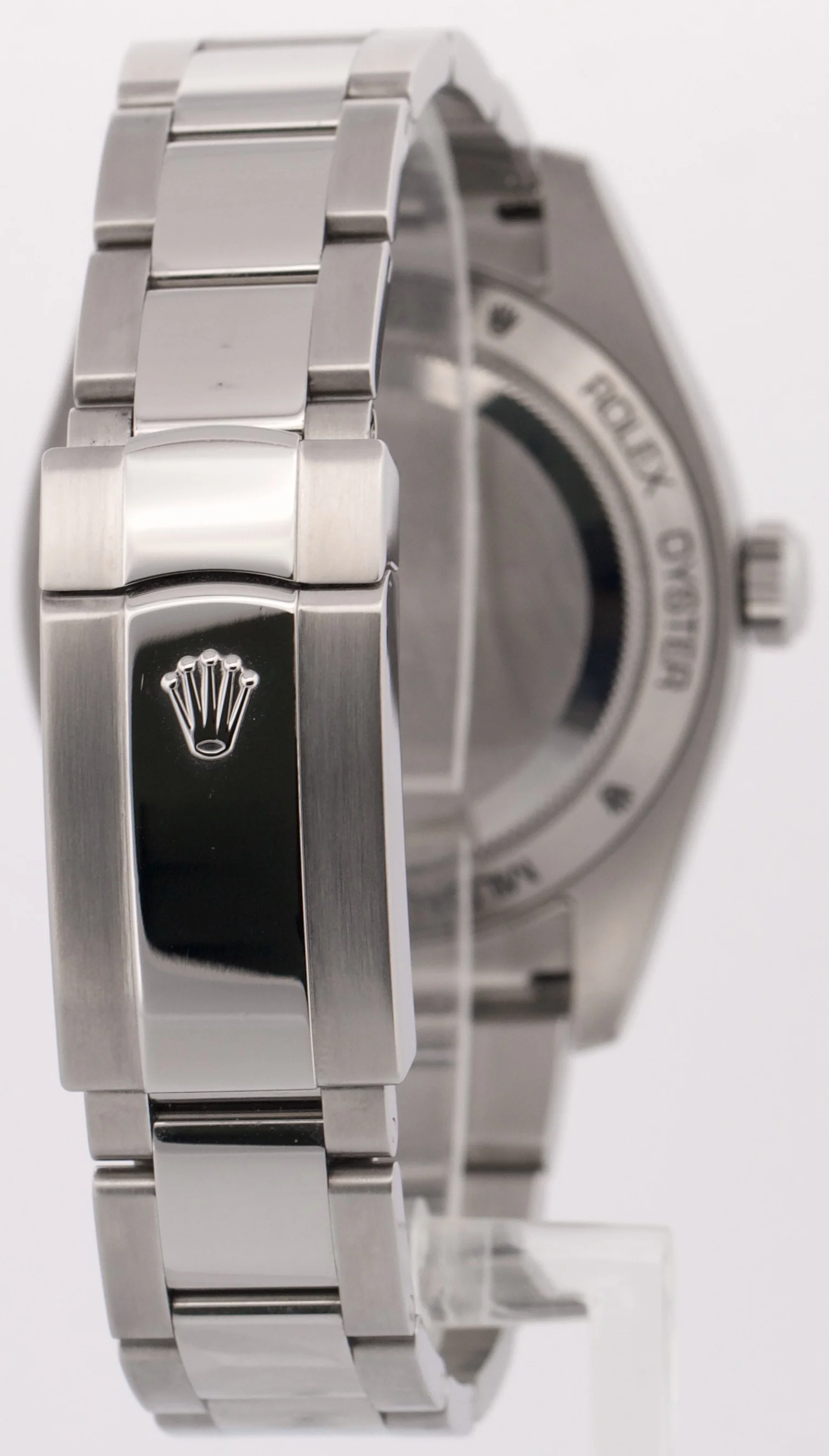 PAPERS Rolex Milgauss Z-Blue Green Crystal BLUE 40mm 116400 GV Steel Watch BOX - Image 6