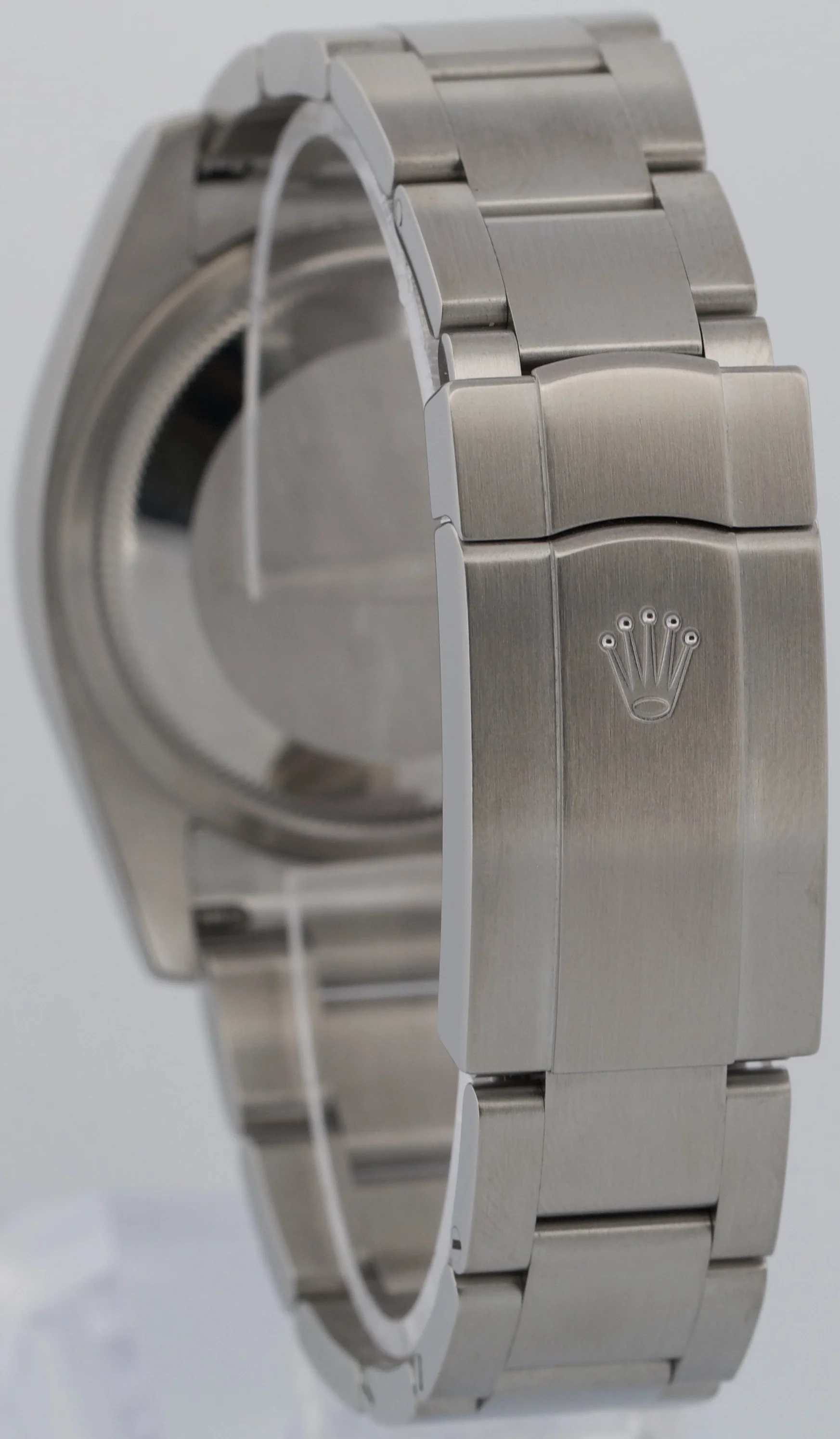 PAPERS Rolex Oyster Perpetual 36mm WHITE GRAPE Stainless Steel Watch 116000 BOX - Image 5