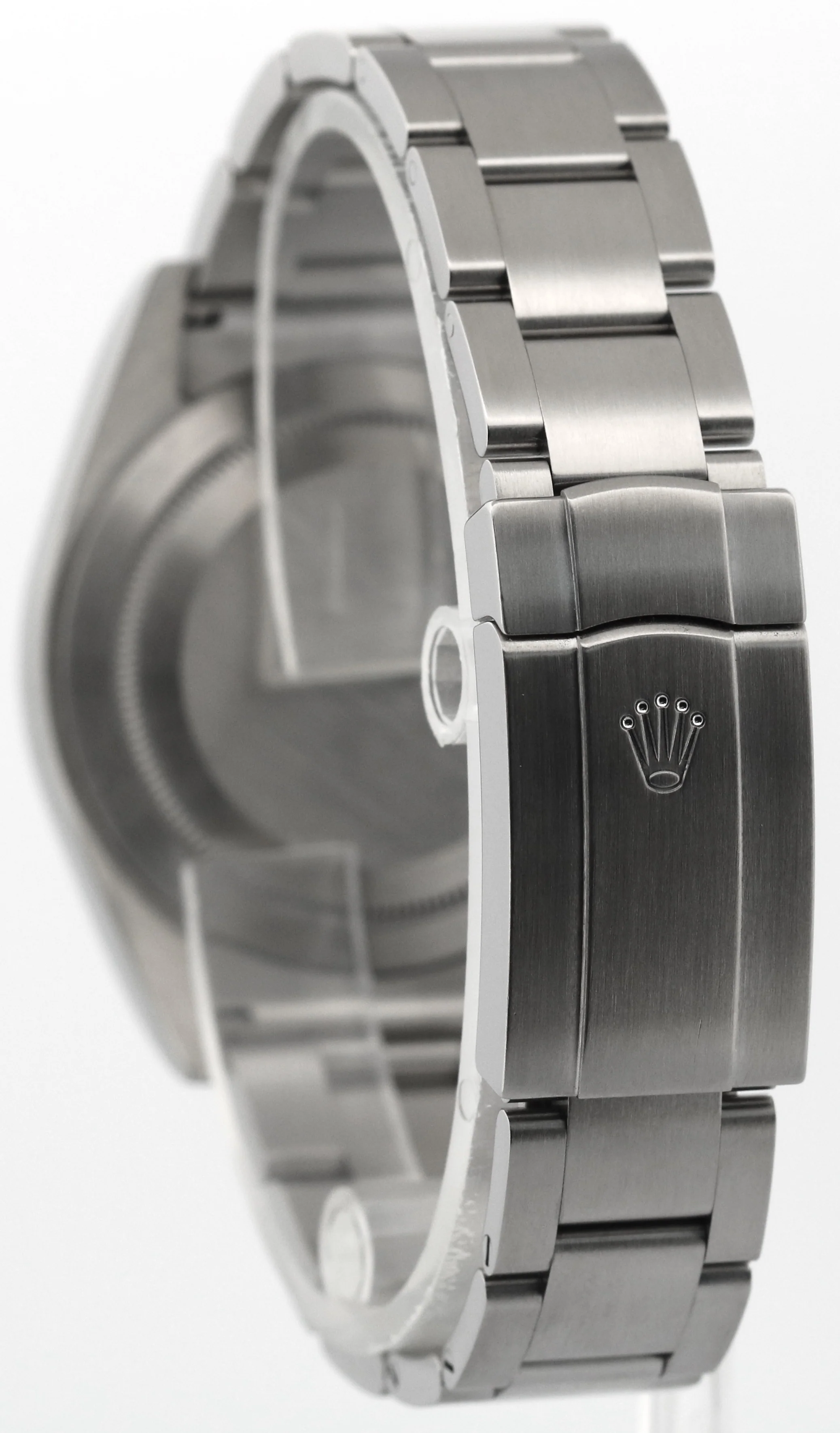PAPERS Rolex Oyster Perpetual 39mm WHITE Stainless Steel Oyster 114300 Watch BOX - Image 6