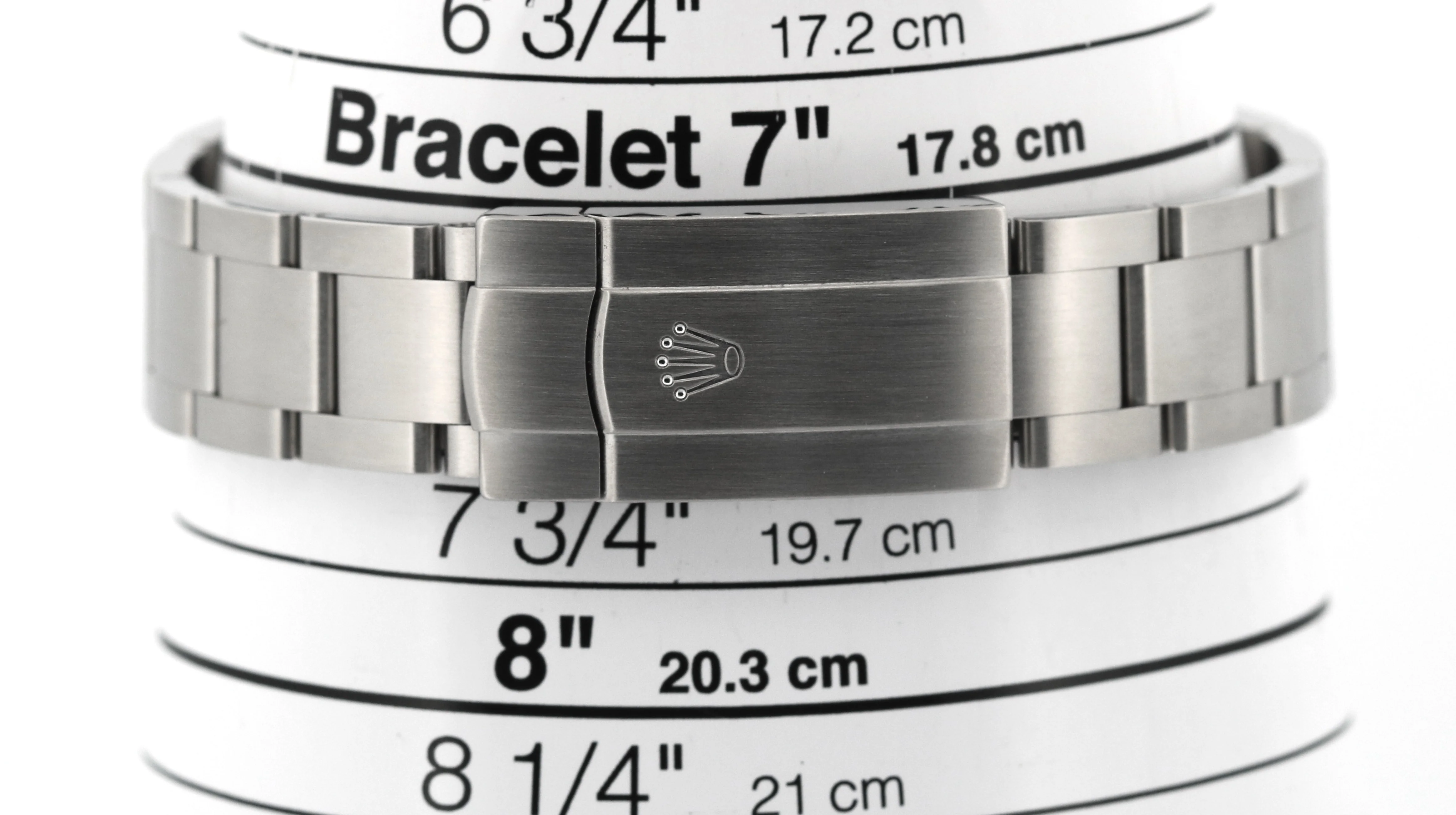 PAPERS Rolex Oyster Perpetual 39mm WHITE Stainless Steel Oyster 114300 Watch BOX - Image 9