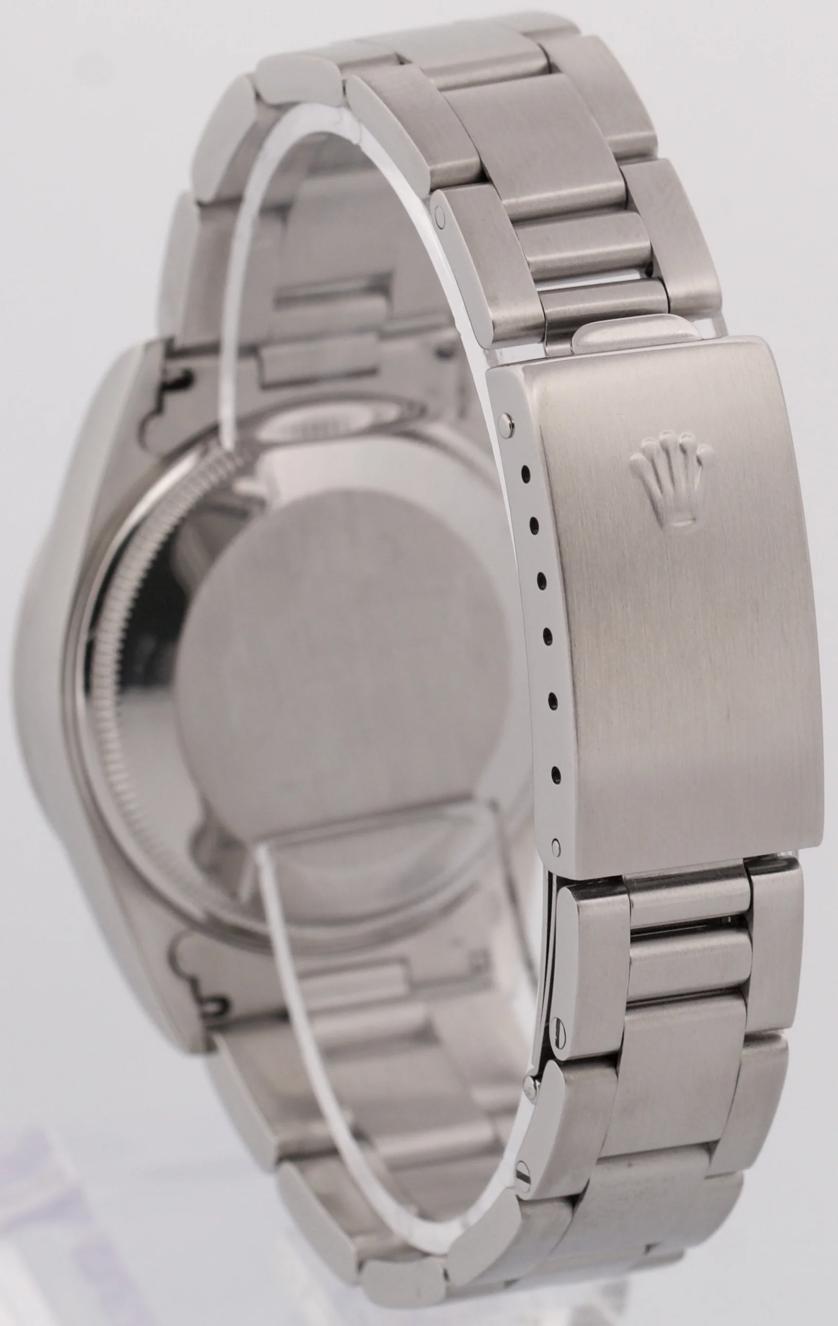 PAPERS Rolex Oyster Perpetual Air-King BLUE 34mm 3-6-9 RSC Watch 14000 M BOX - Image 6