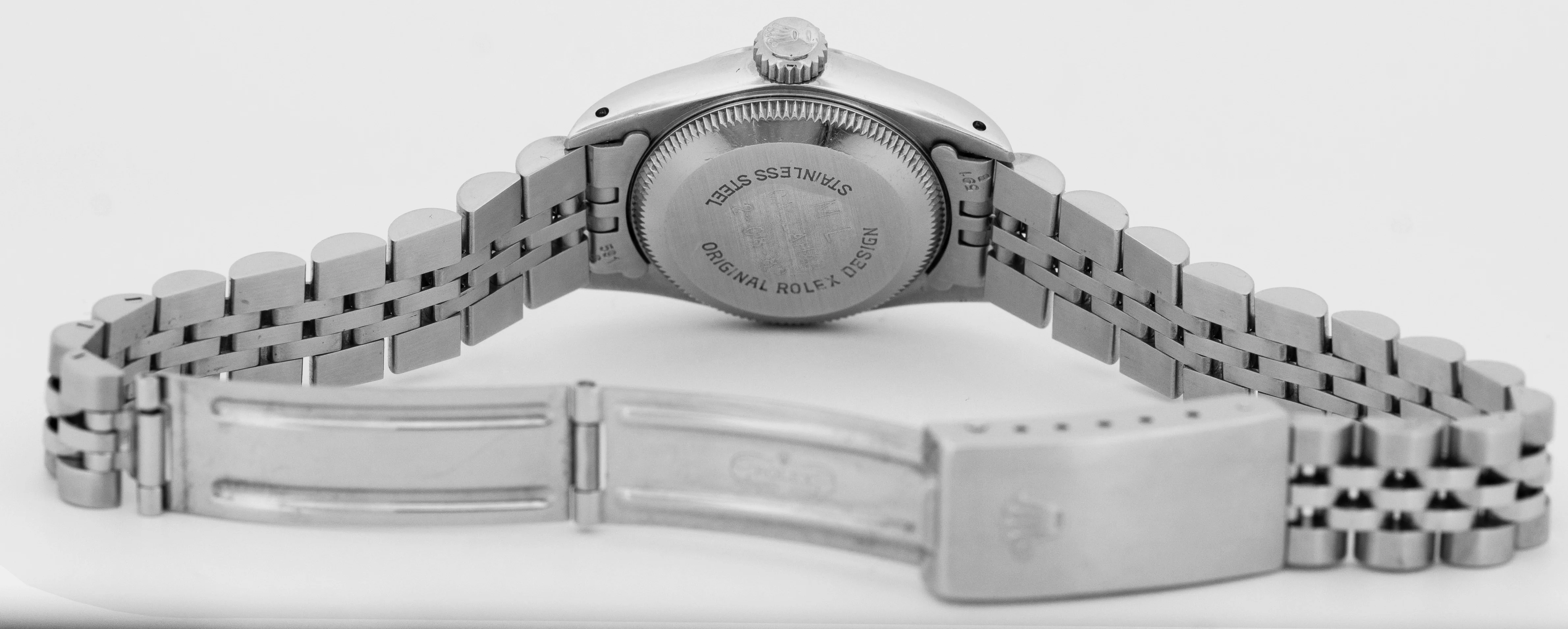 PAPERS Rolex Oyster Perpetual Silver POOL INTAIRDRIL Steel 24mm Watch 67180 BOX - Image 8