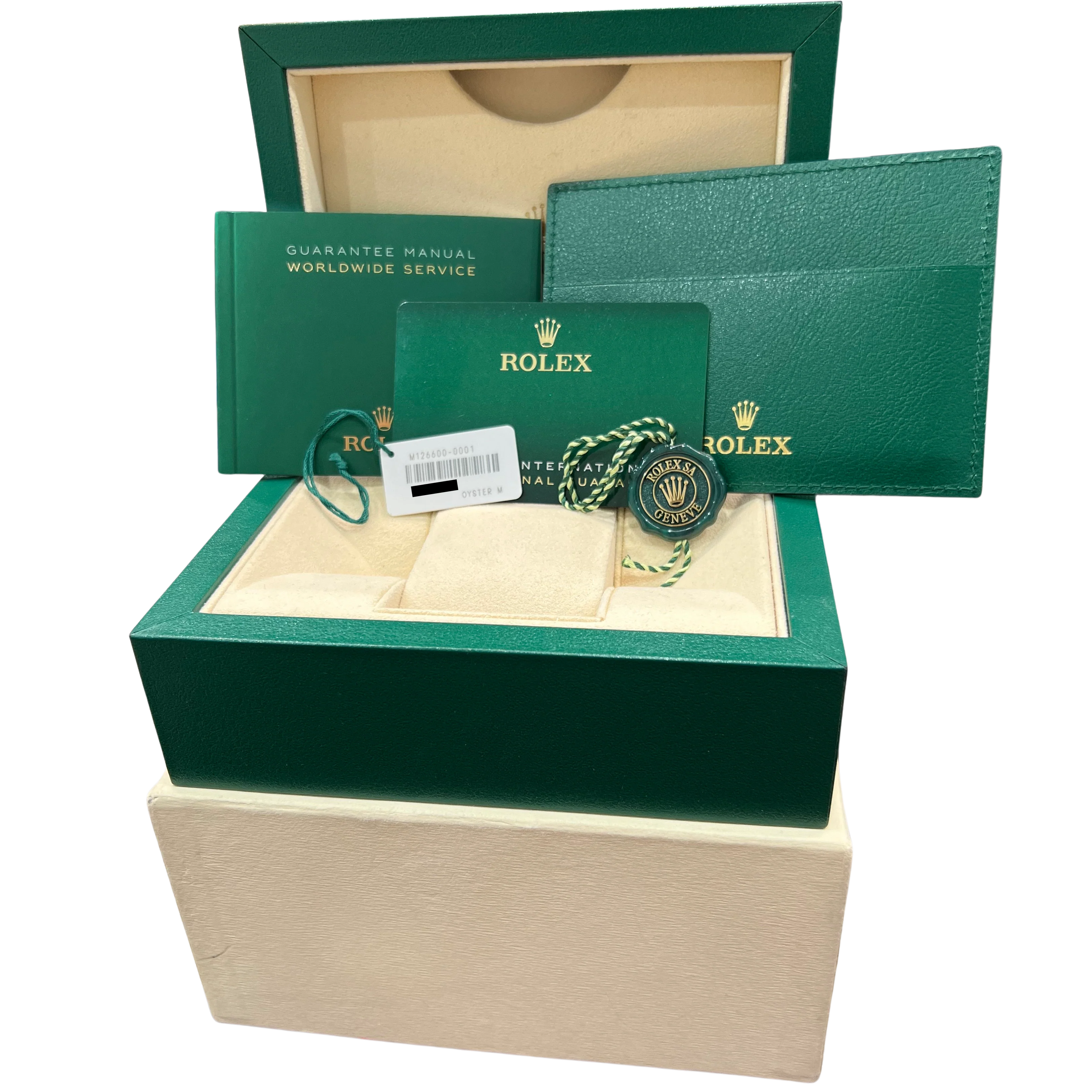 PAPERS Rolex Sea-Dweller 50th-Anniversary BLACK Red 43mm MK2 126600 Watch BOX - Image 2