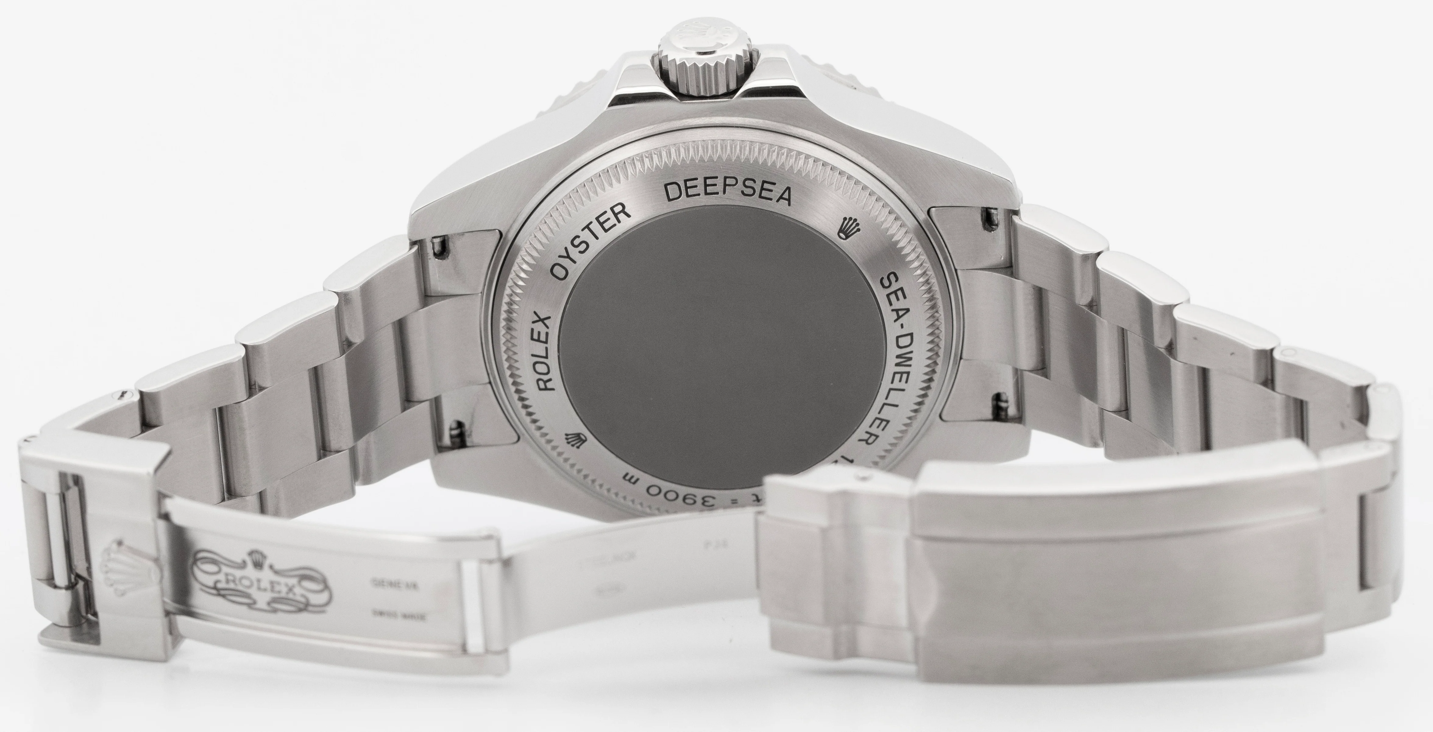 PAPERS Rolex Sea-Dweller Deepsea 116660 BLACK 44mm Ceramic Steel Dive Watch BOX - Image 8