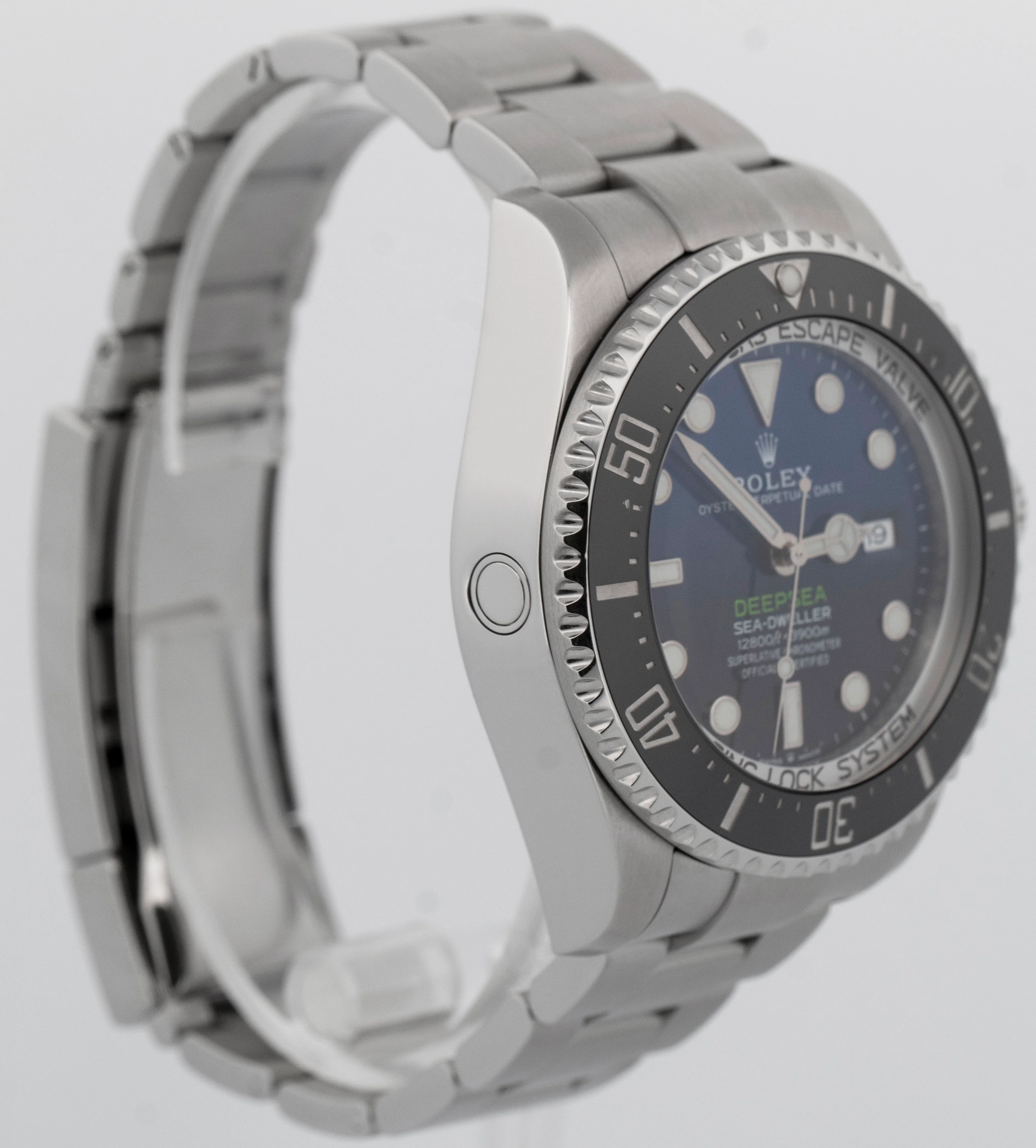 PAPERS Rolex Sea-Dweller Deepsea 126660 JAMES CAMERON Blue Steel Watch 44mm BOX - Image 4