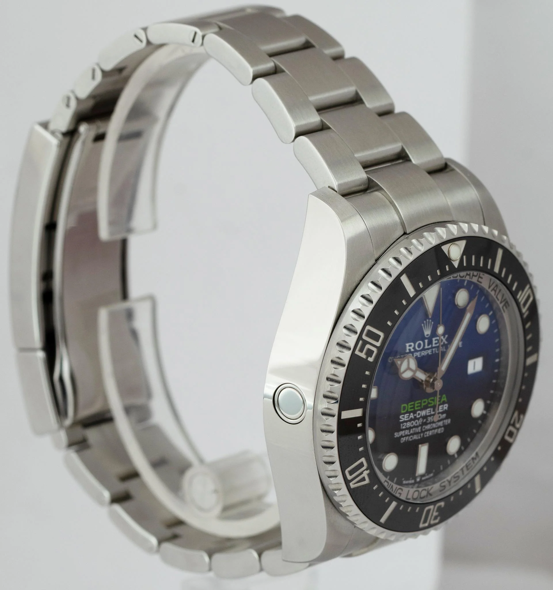 PAPERS Rolex Sea-Dweller Deepsea 126660 JAMES CAMERON Blue Steel Watch 44mm BOX - Image 4