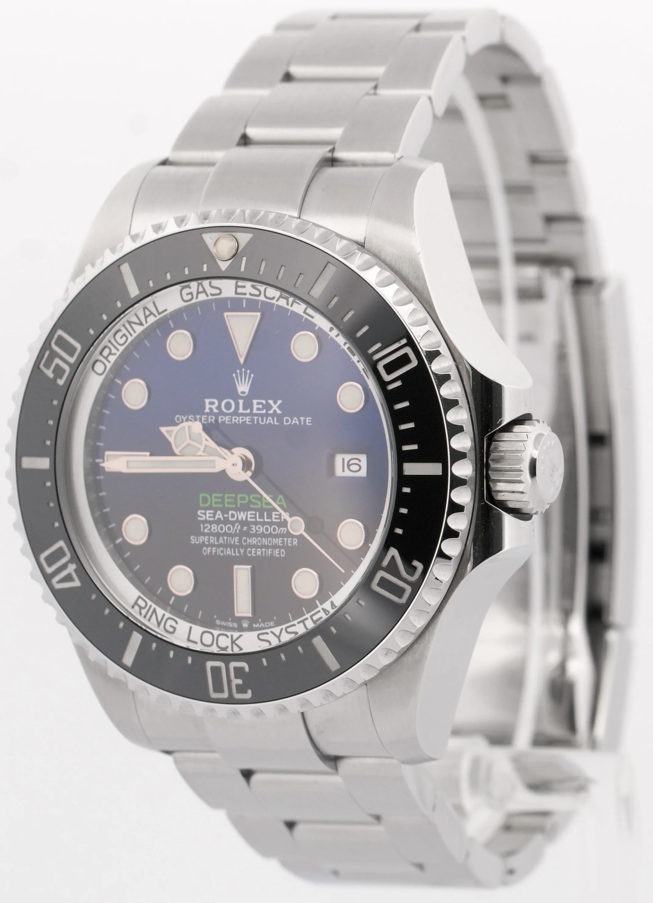 PAPERS Rolex Sea-Dweller Deepsea JAMES CAMERON Blue Black Steel 44mm 126660 BOX - Image 3