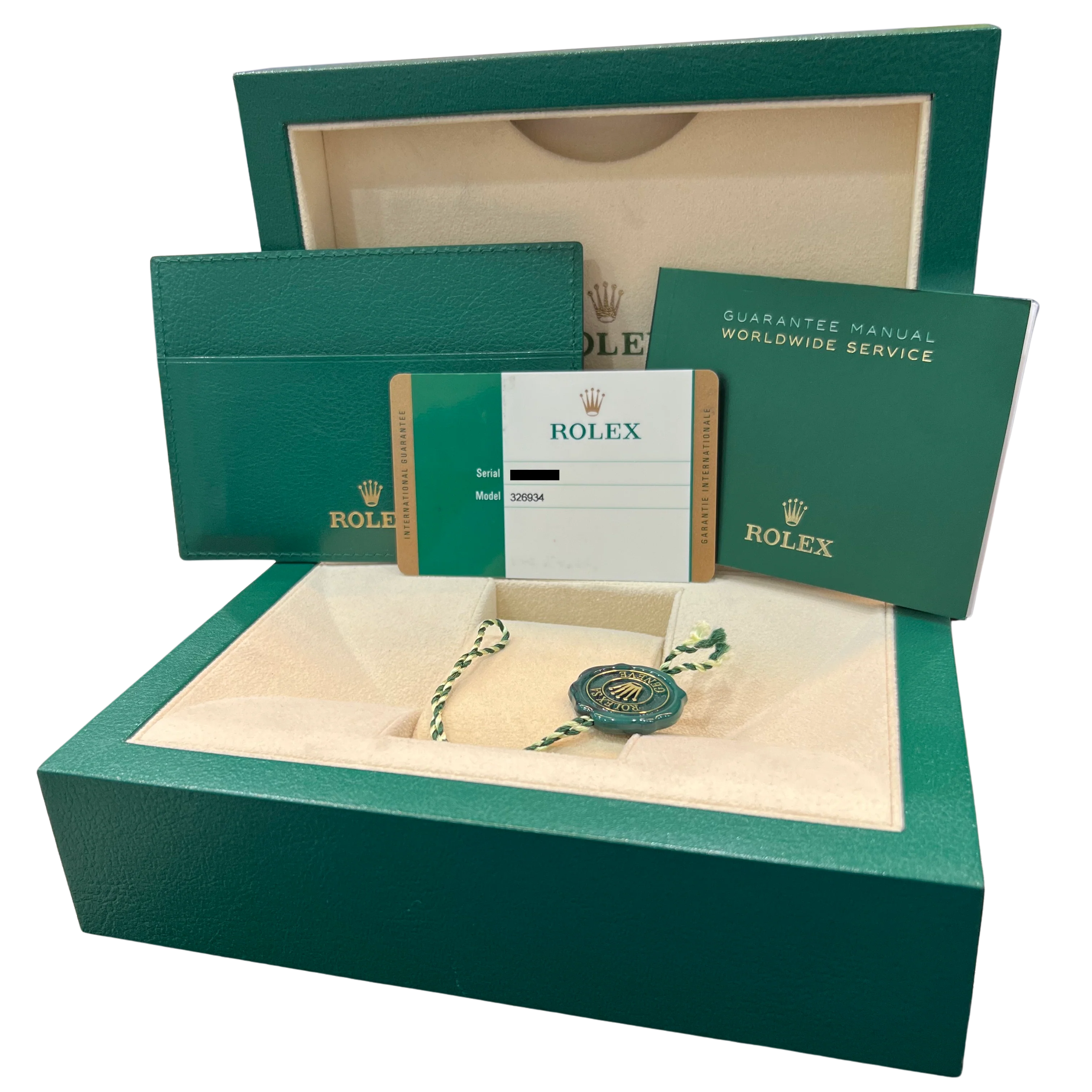 PAPERS Rolex Sky-Dweller 326934 Black 42mm OYSTER Steel 18K Gold Watch BOX - Image 2