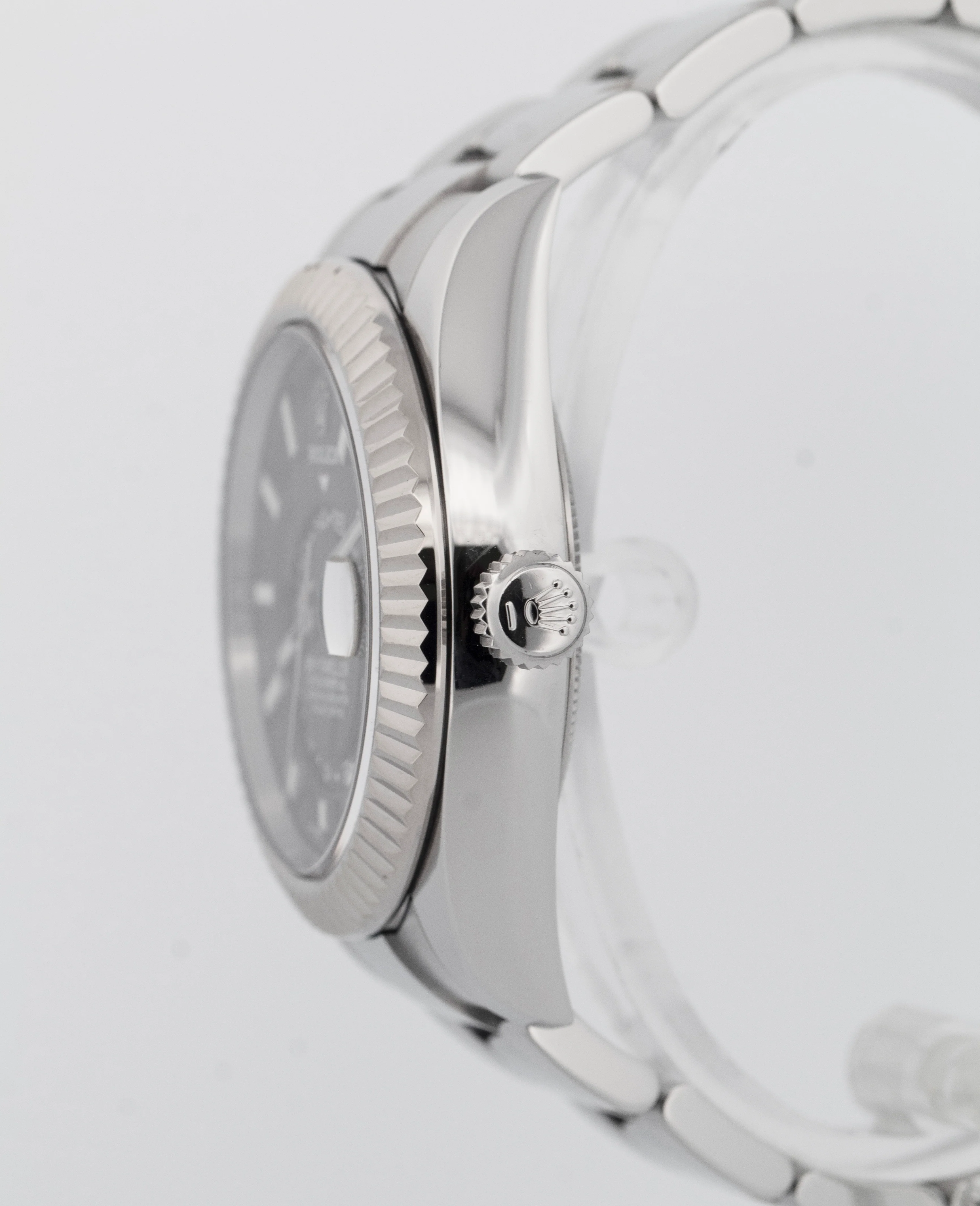 PAPERS Rolex Sky-Dweller 326934 Black 42mm OYSTER Steel 18K Gold Watch BOX - Image 3