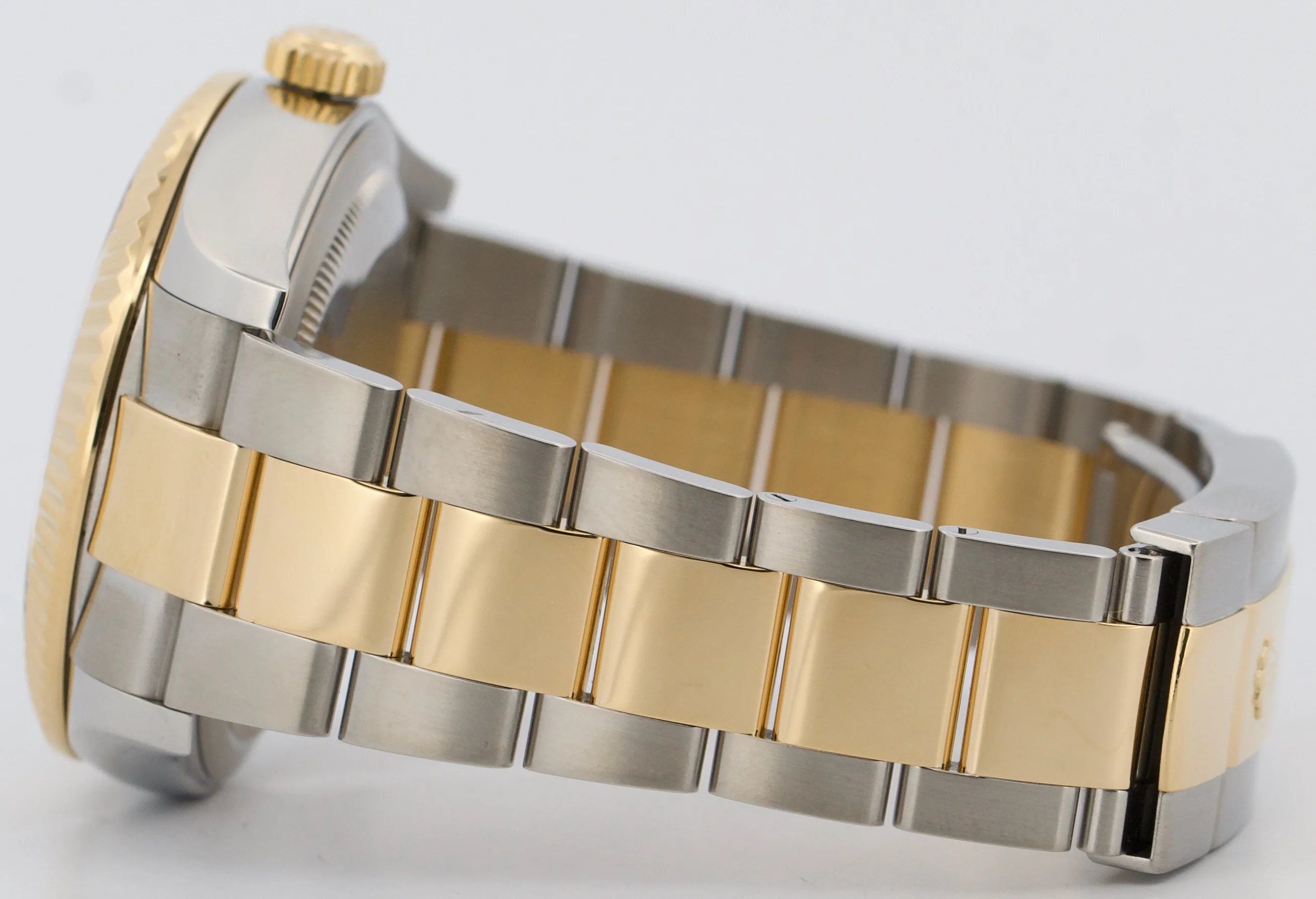 PAPERS Rolex Sky-Dweller CHAMPAGNE 18K Yellow Gold Steel OYSTER 42mm 326933 BOX - Image 7