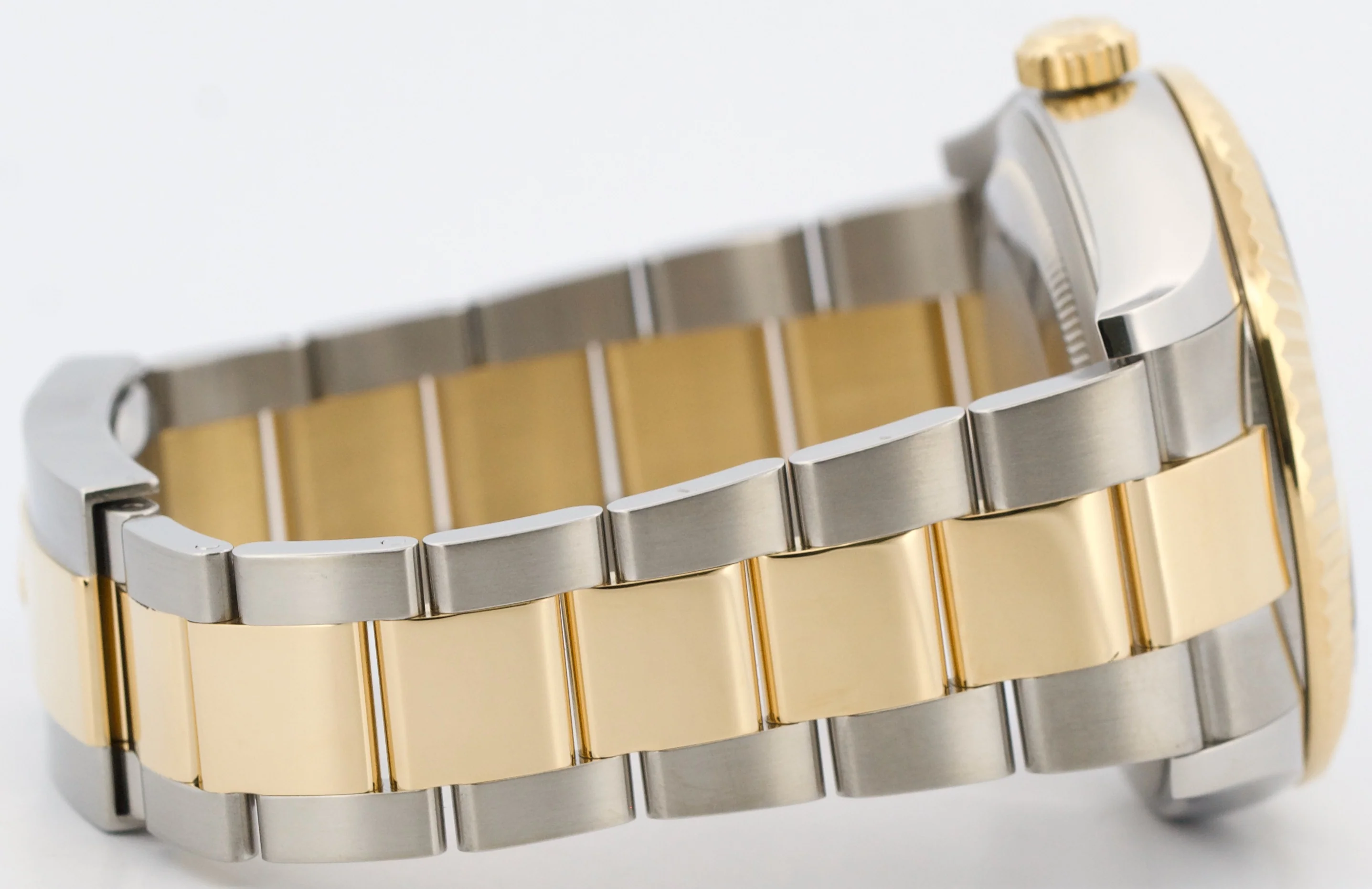 PAPERS Rolex Sky-Dweller CHAMPAGNE 18K Yellow Gold Steel OYSTER 42mm 326933 BOX - Image 8