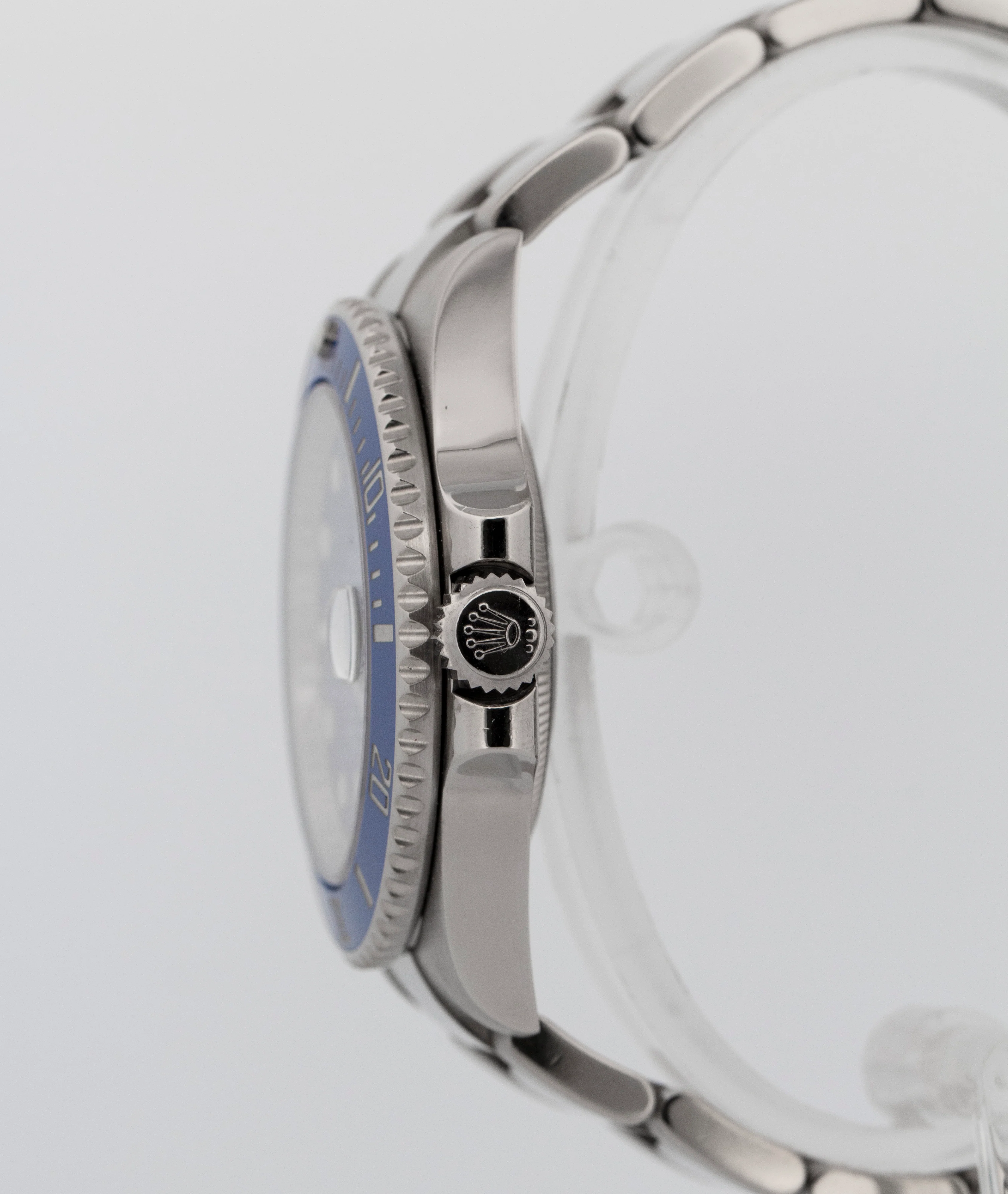 PAPERS Rolex Submariner 40mm 18K White Gold SMURF Blue Ceramic 116619 LB BOX - Image 3