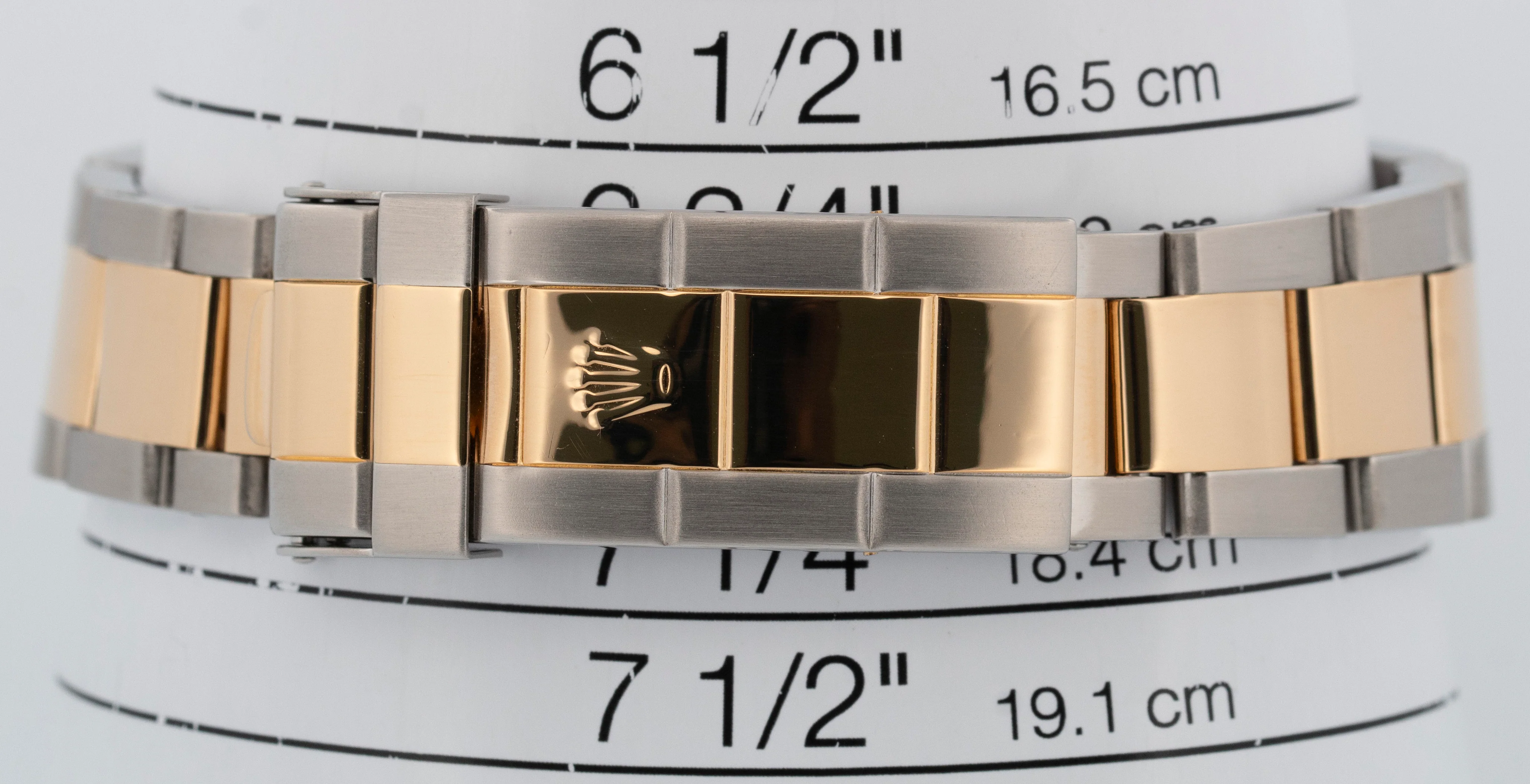 PAPERS Rolex Submariner 40mm BLUE Two-Tone 18K Gold Steel GOLD BUCKLE 16613 BOX - Image 9