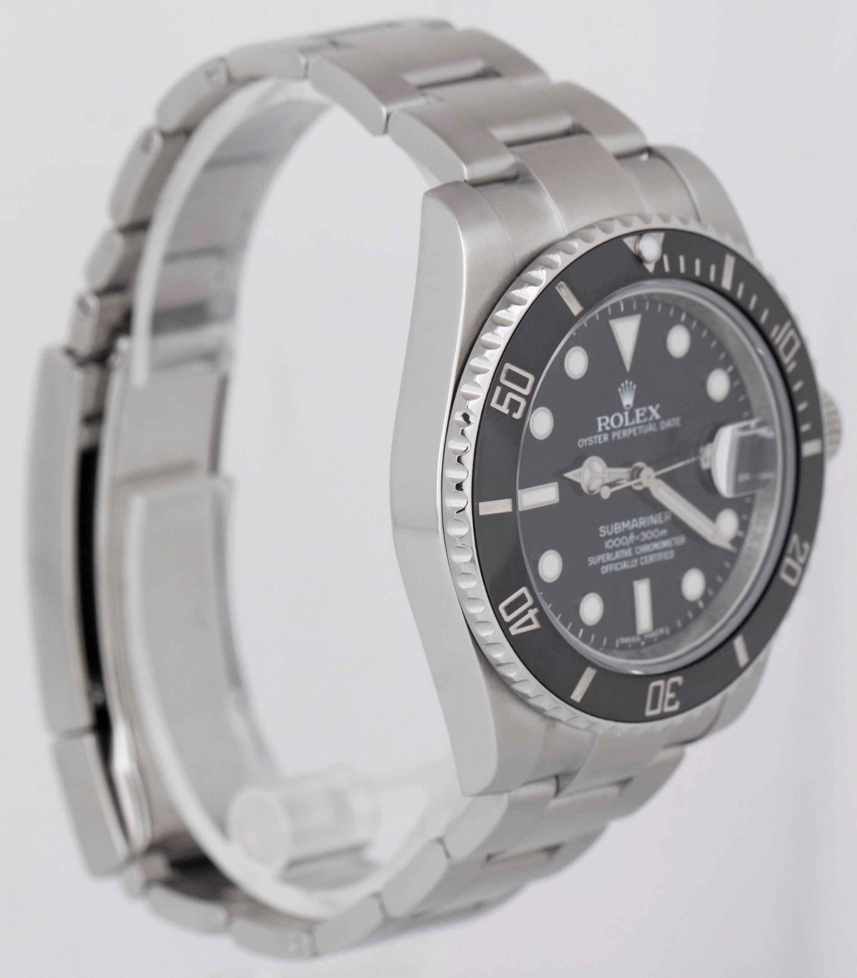 PAPERS Rolex Submariner Date Black Stainless Ceramic 40mm 116610 LN Watch BOX - Image 4