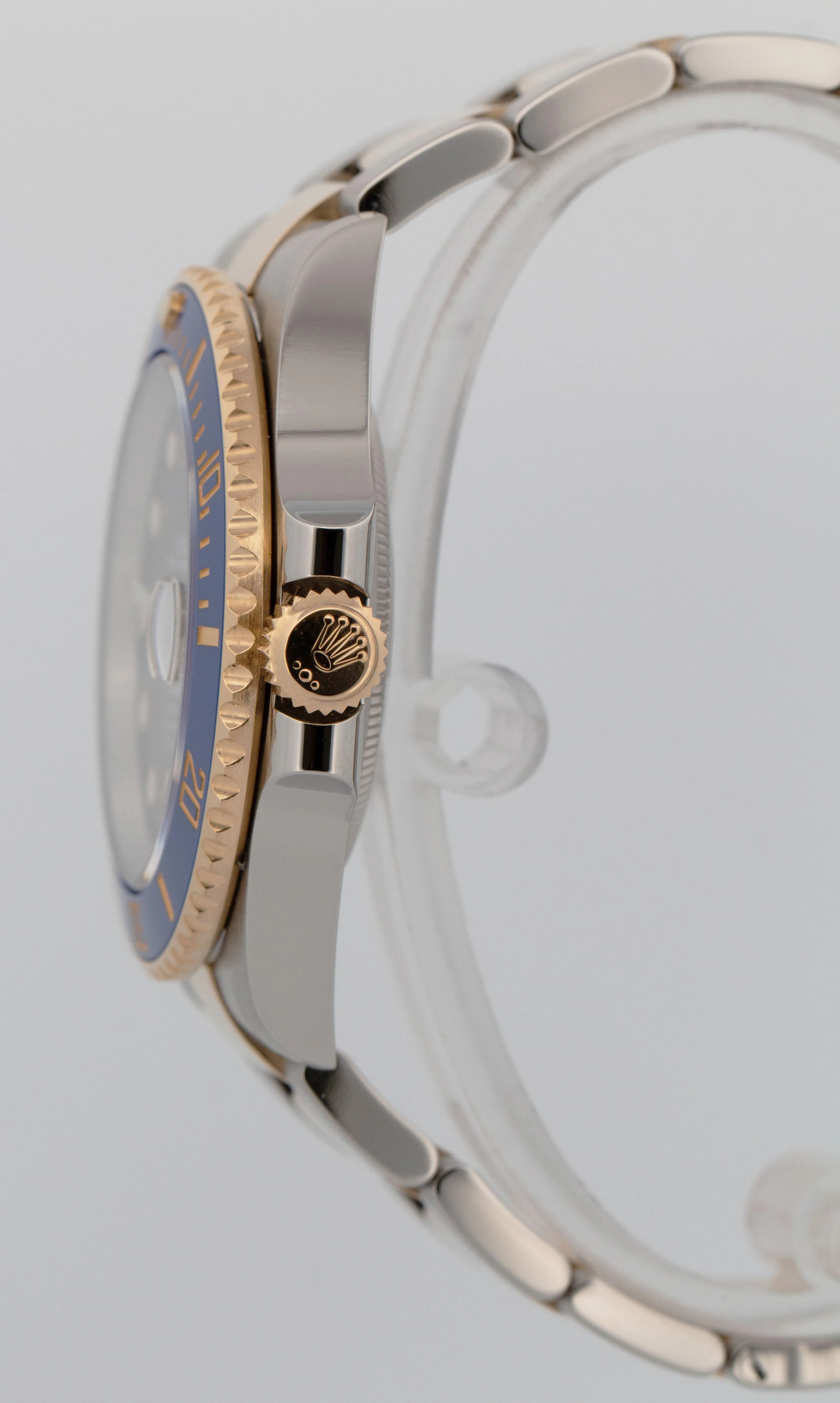 PAPERS Rolex Submariner Date BLUE 41mm Ceramic Two-Tone 18K Gold 126613 LB BOX - Image 4