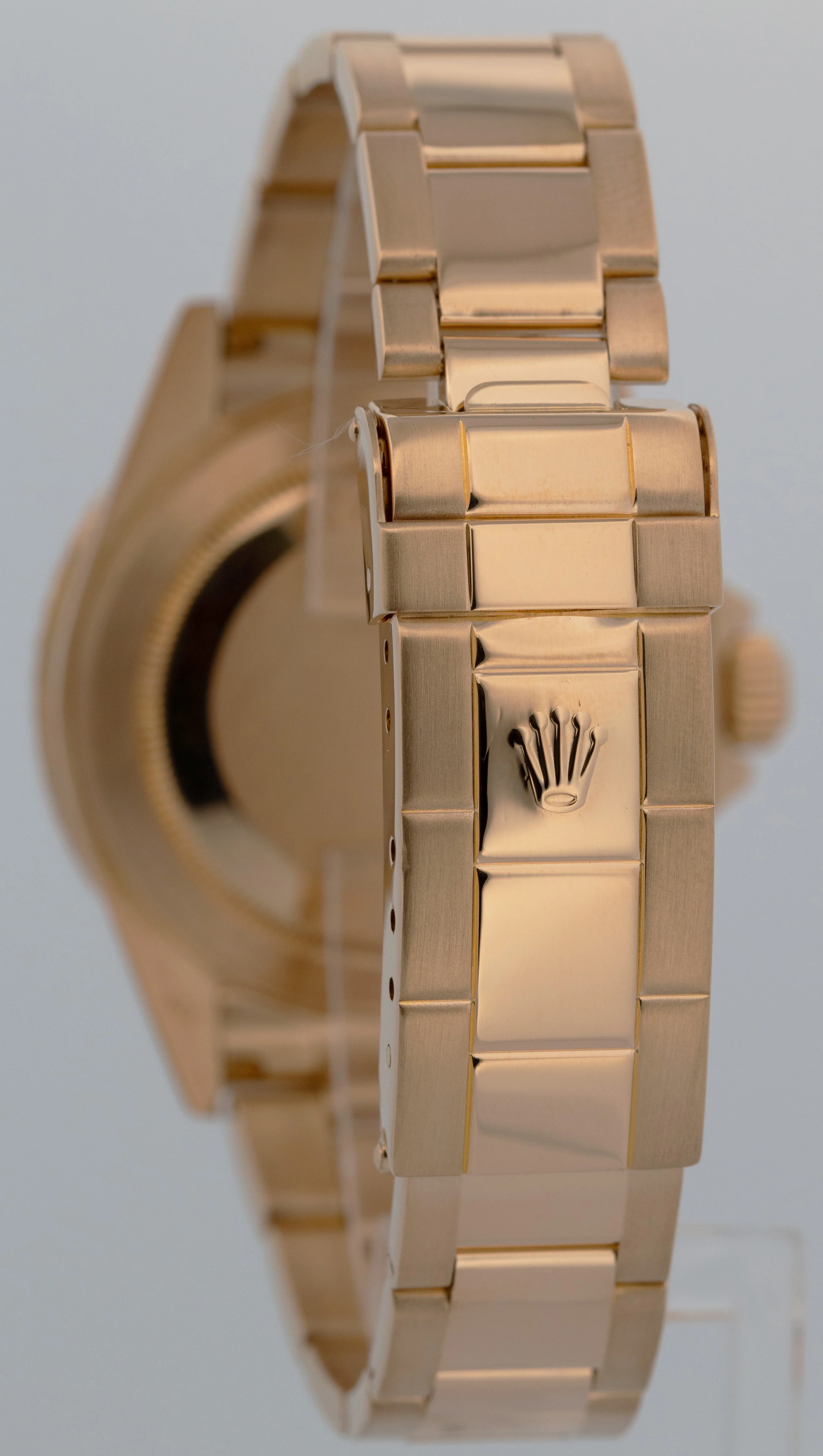PAPERS Rolex Submariner Date 16618 LB 18K Yellow Gold Oyster BLUE 40mm Watch BOX - Image 5