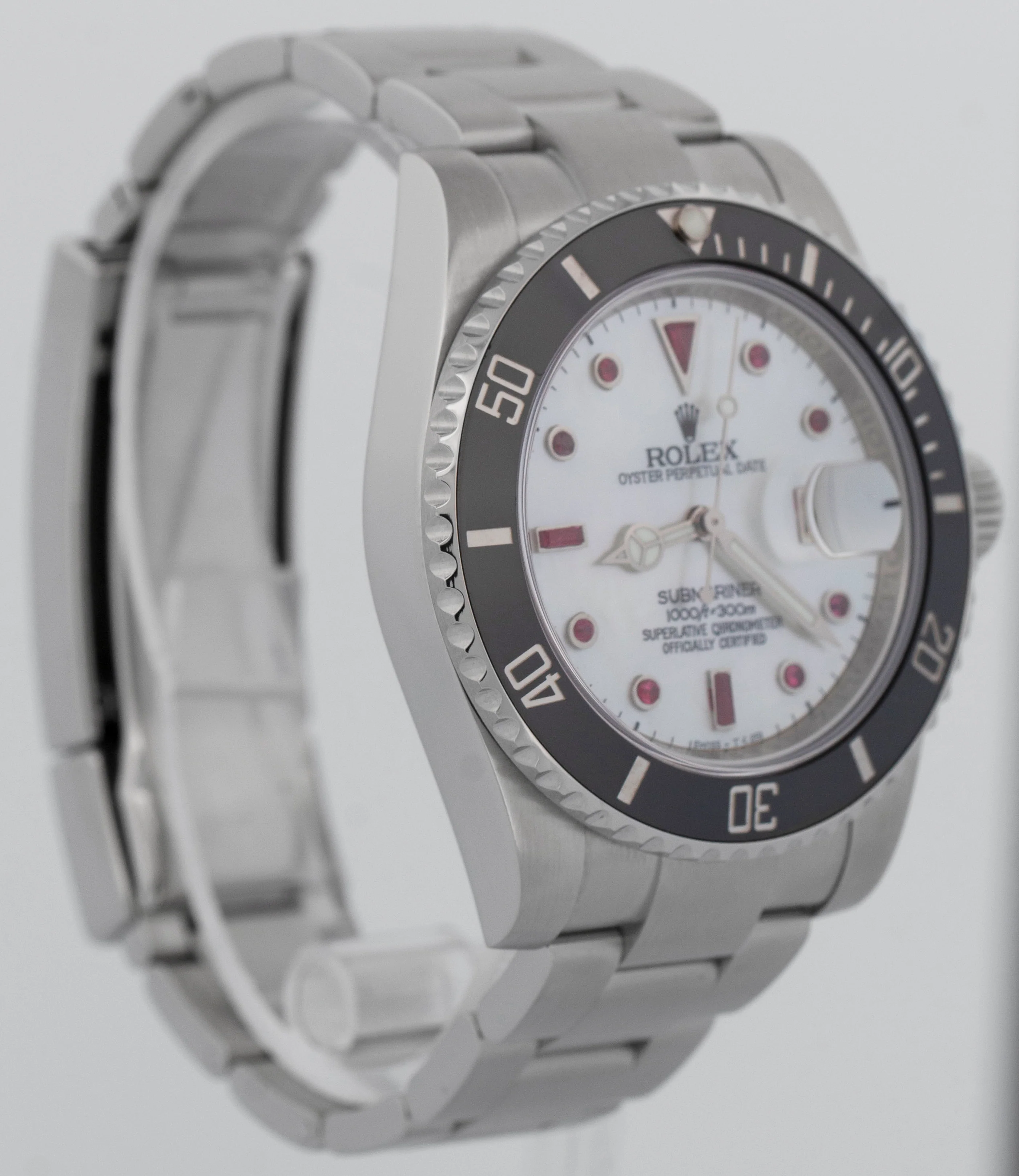 PAPERS Rolex Submariner Date MOP RUBY Ceramic Stainless 40mm 116610 LN BOX - Image 4