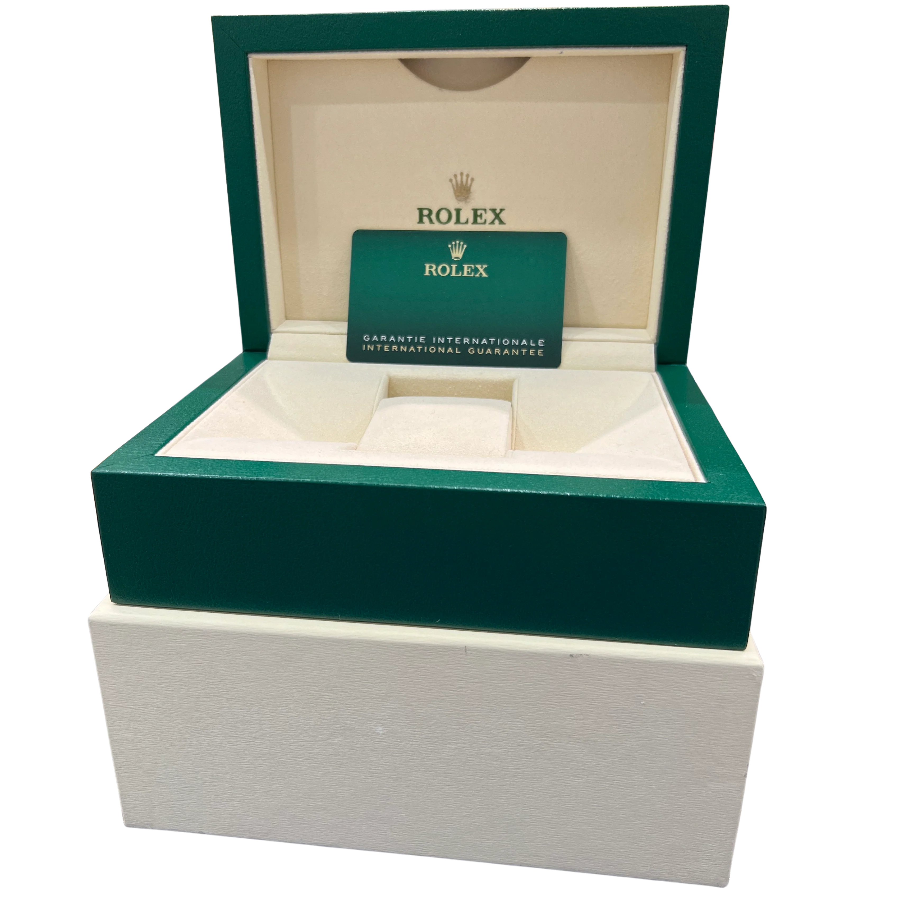 PAPERS Rolex Yacht-Master 37mm Two-Tone Steel Rose Gold BLACK Watch 268621 BOX - Image 2
