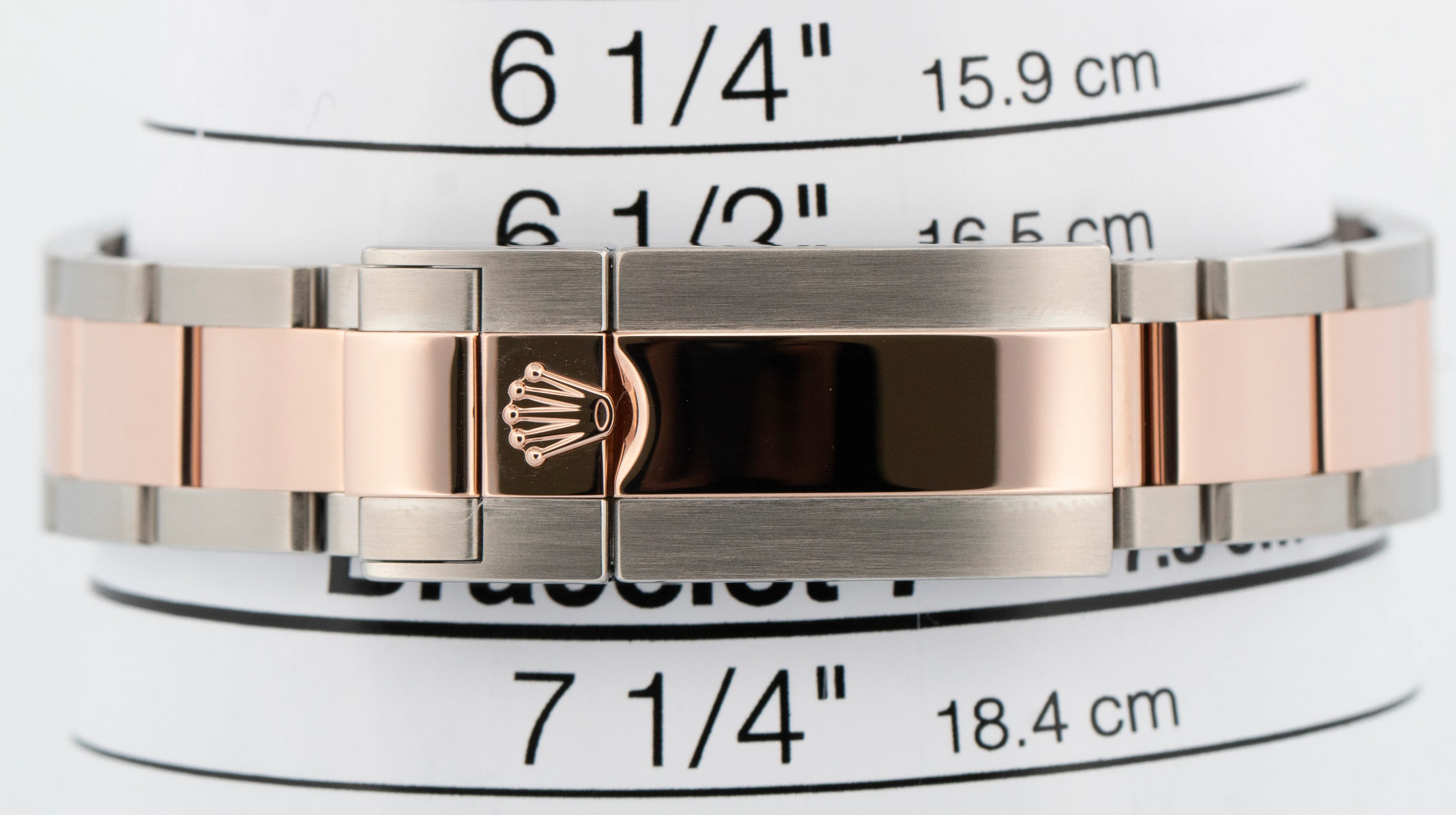 PAPERS Rolex Yacht-Master 37mm Two-Tone Steel Rose Gold BLACK Watch 268621 BOX - Image 9