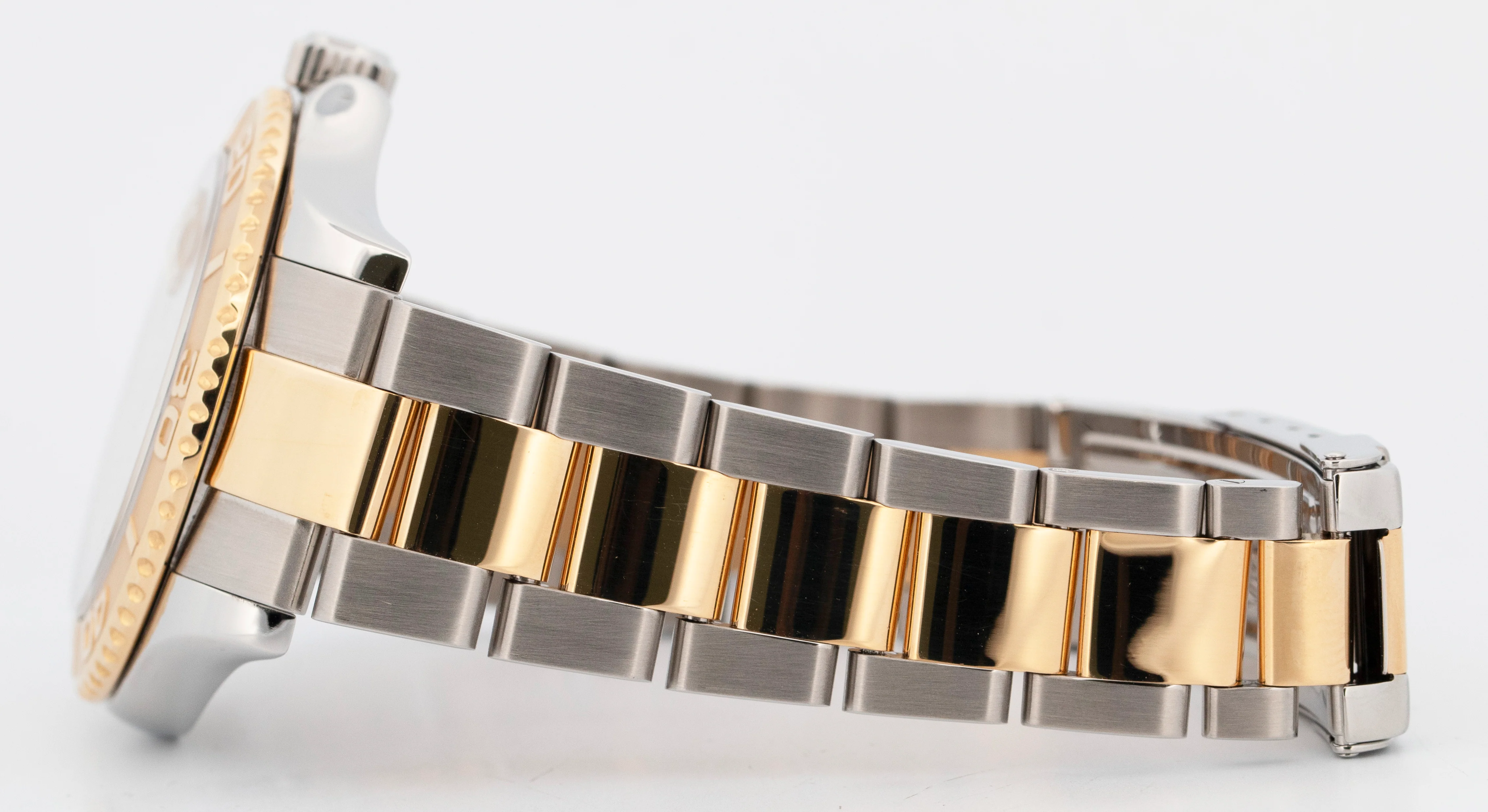 PAPERS Rolex Yacht-Master 40mm Champagne REHAUT Two-Tone Yellow Gold 16623 BOX - Image 6
