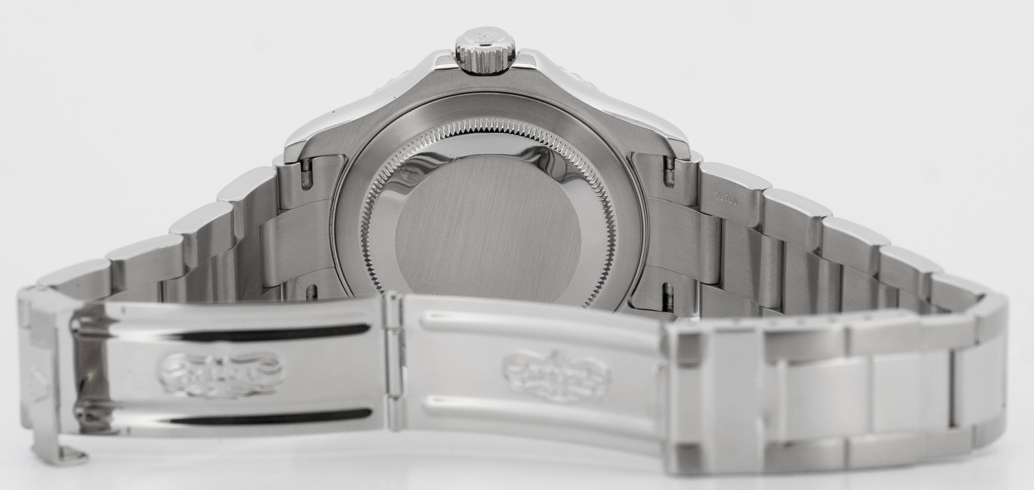 PAPERS Rolex Yacht-Master YM1 PLATINUM Stainless Steel 40mm Watch 16622 BOX - Image 8