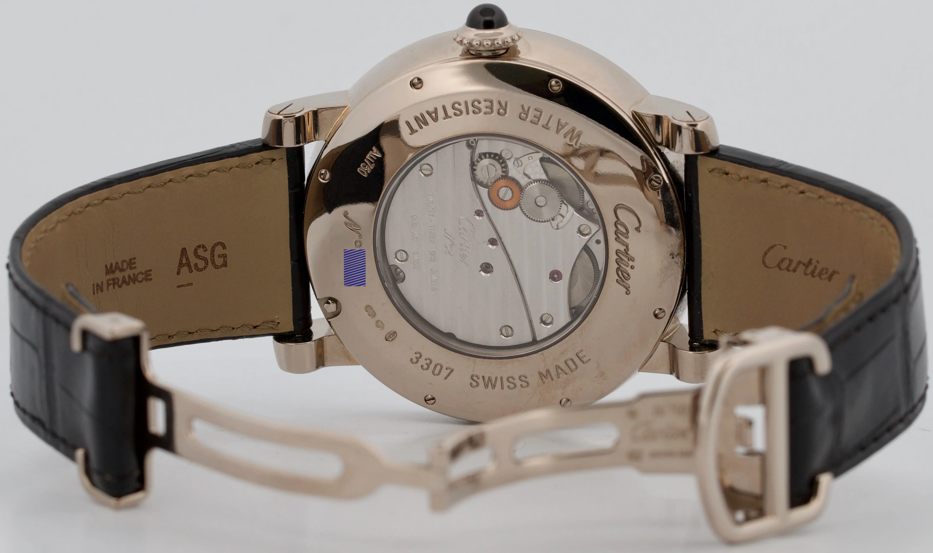 PAPERS Cartier Rotonde Astrotourbillion 47mm 18K Gold Manual 3307 W1556204 BOX - Image 9