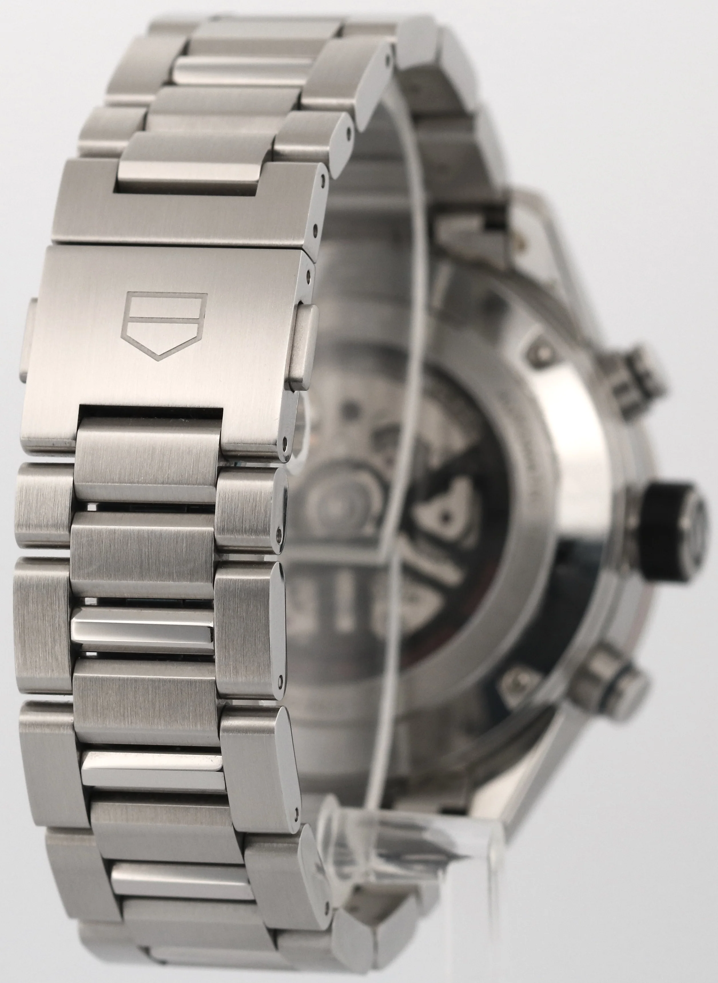 PAPERS Tag Heuer Carrera SKELETON Chronograph Steel 45mm CBG2A1Z.BA0658 BOX - Image 6
