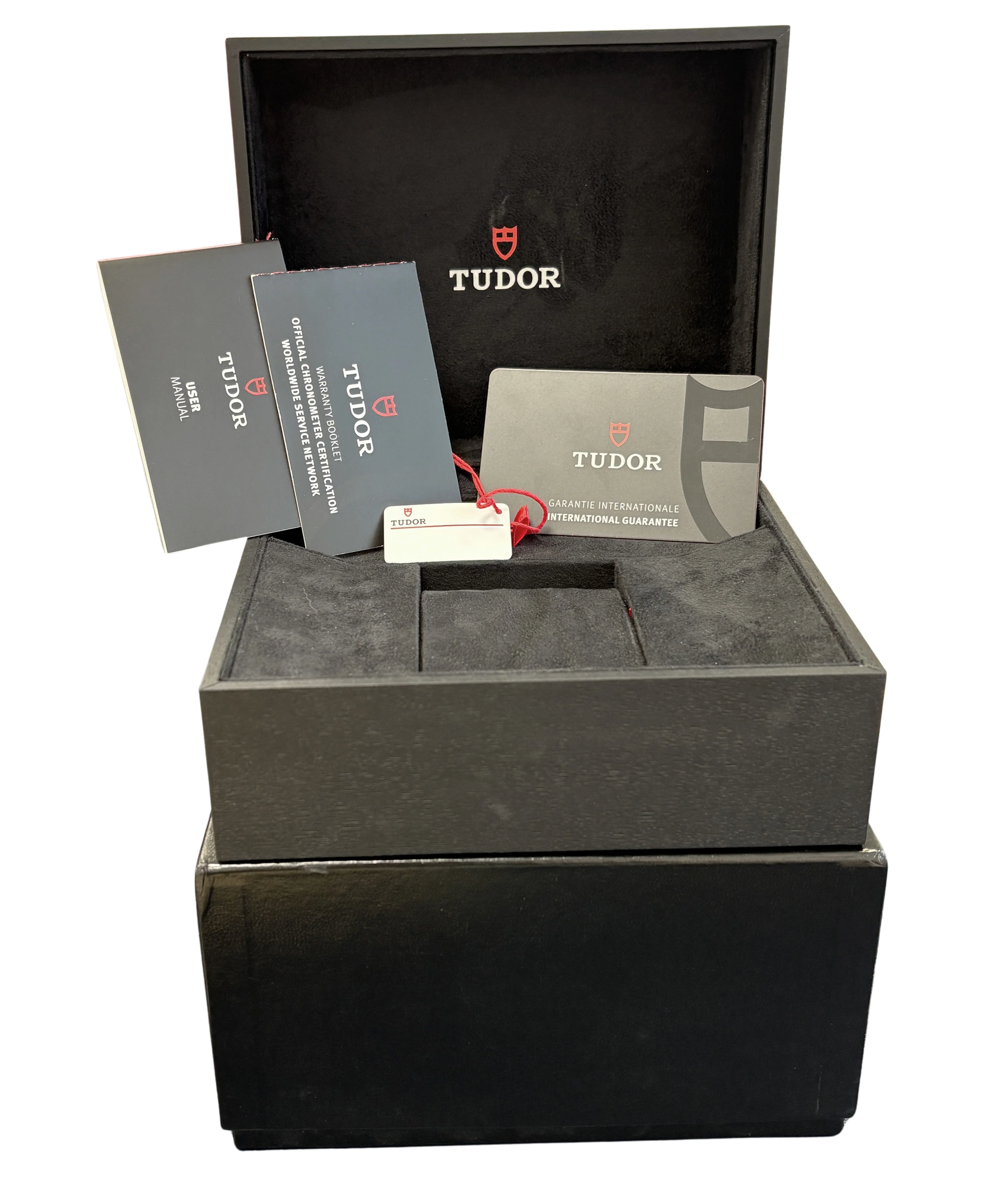 PAPERS Tudor Black Bay 54 Black Stainless Steel Watch 37mm 79000 N Watch BOX - Image 2