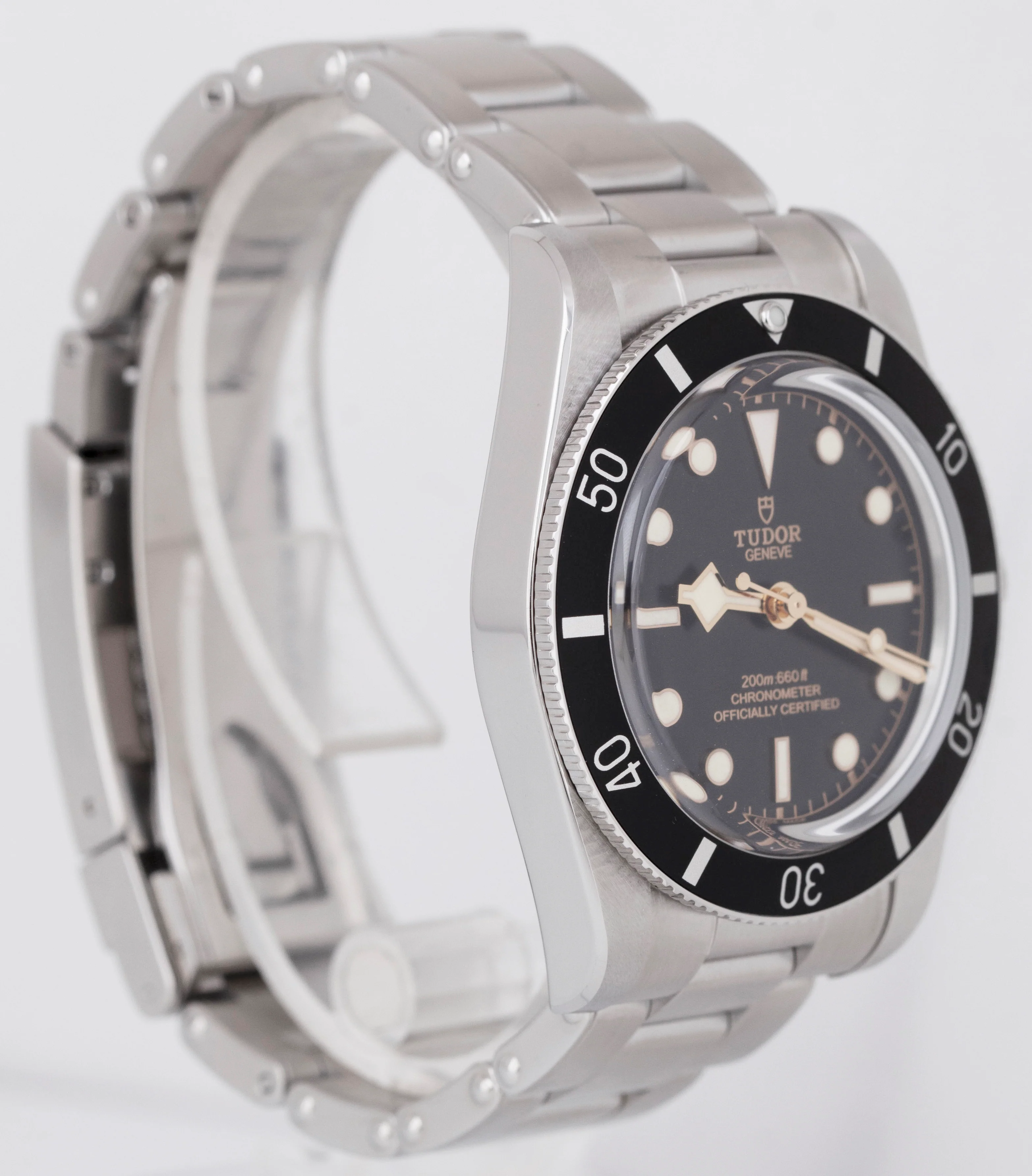 PAPERS Tudor Black Bay 54 Black Stainless Steel Watch 37mm 79000 N Watch BOX - Image 4