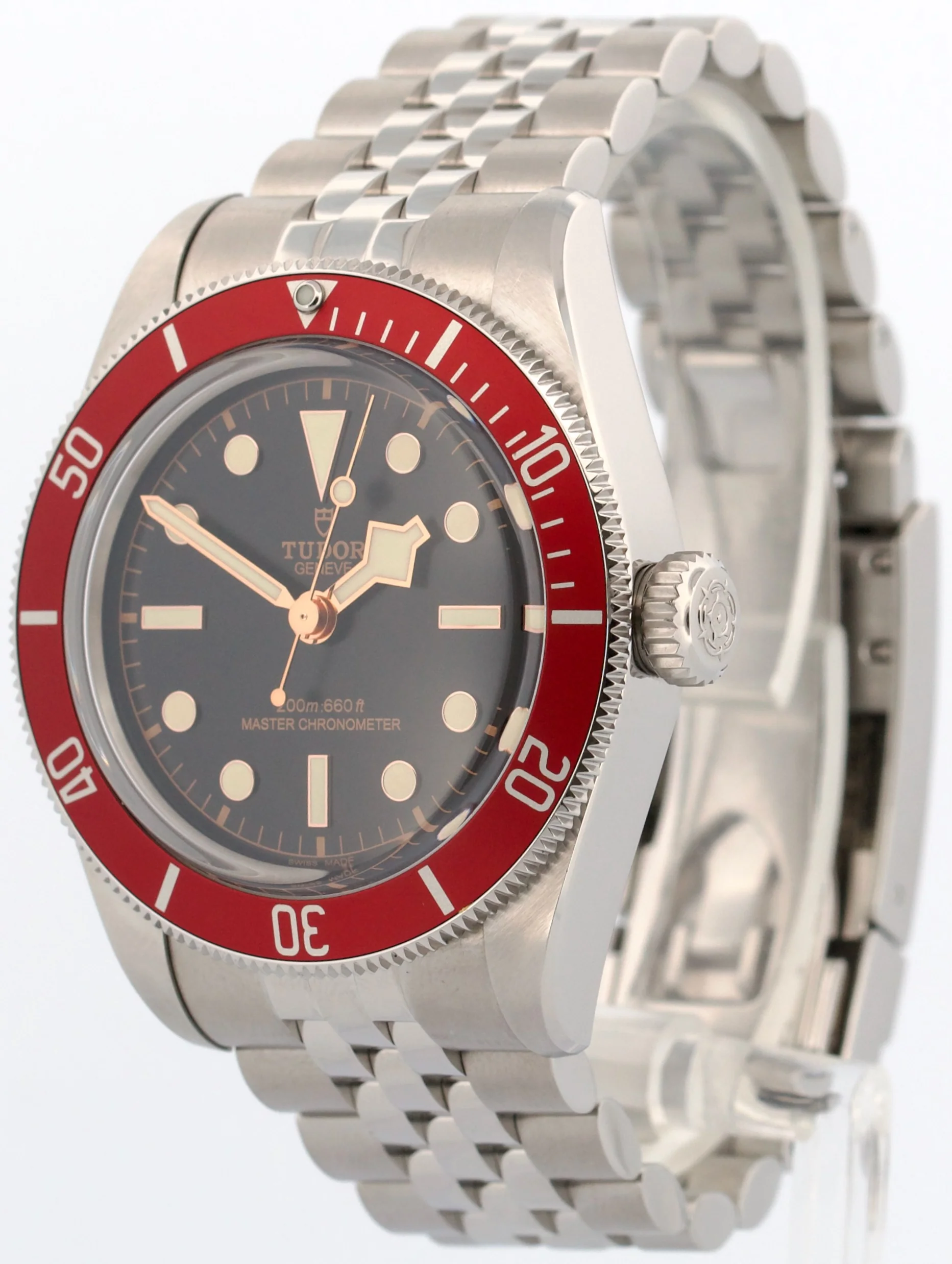PAPERS Tudor Black Bay RED Stainless Steel Jubilee 41mm 7941A1A0RU Watch BOX - Image 3