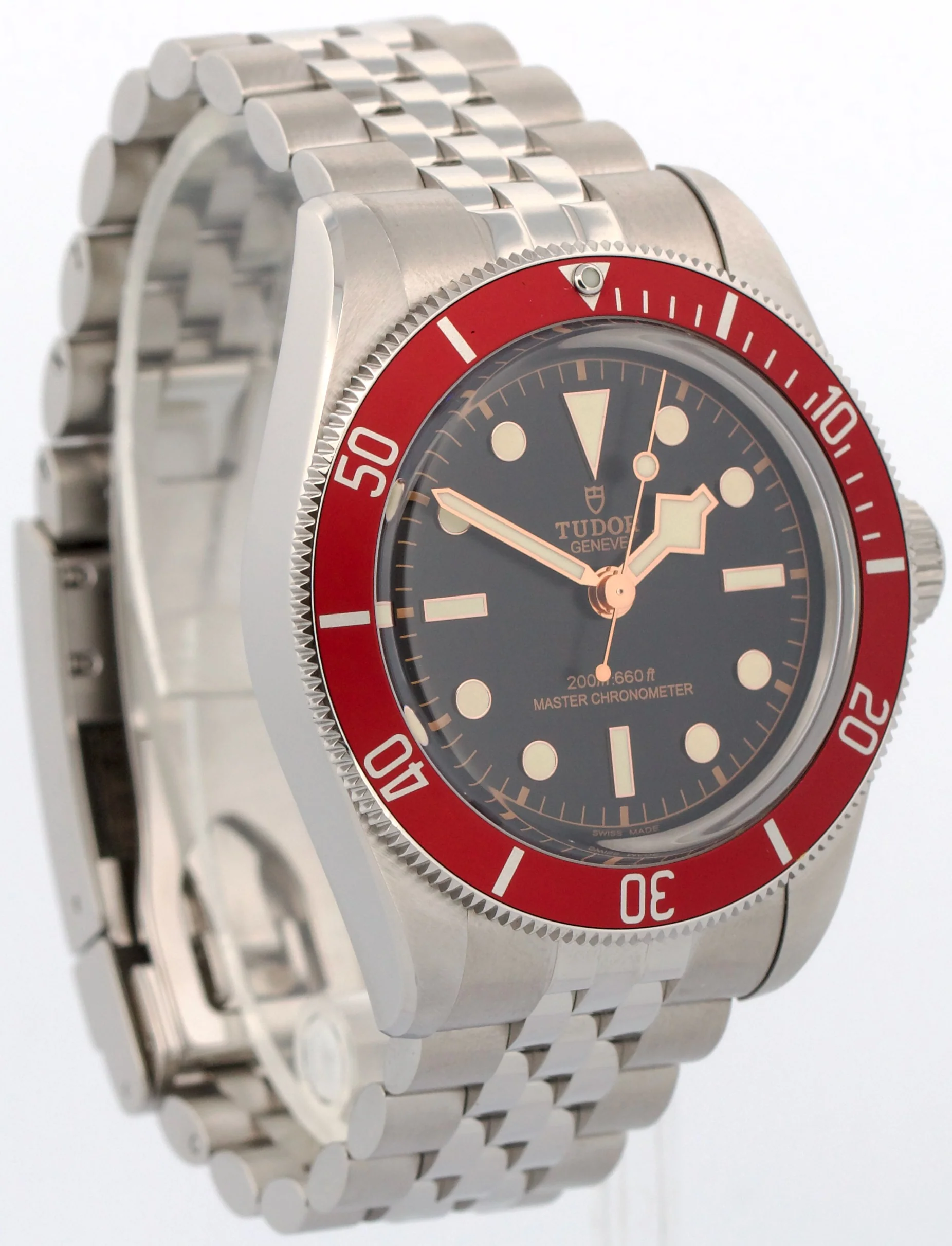 PAPERS Tudor Black Bay RED Stainless Steel Jubilee 41mm 7941A1A0RU Watch BOX - Image 4