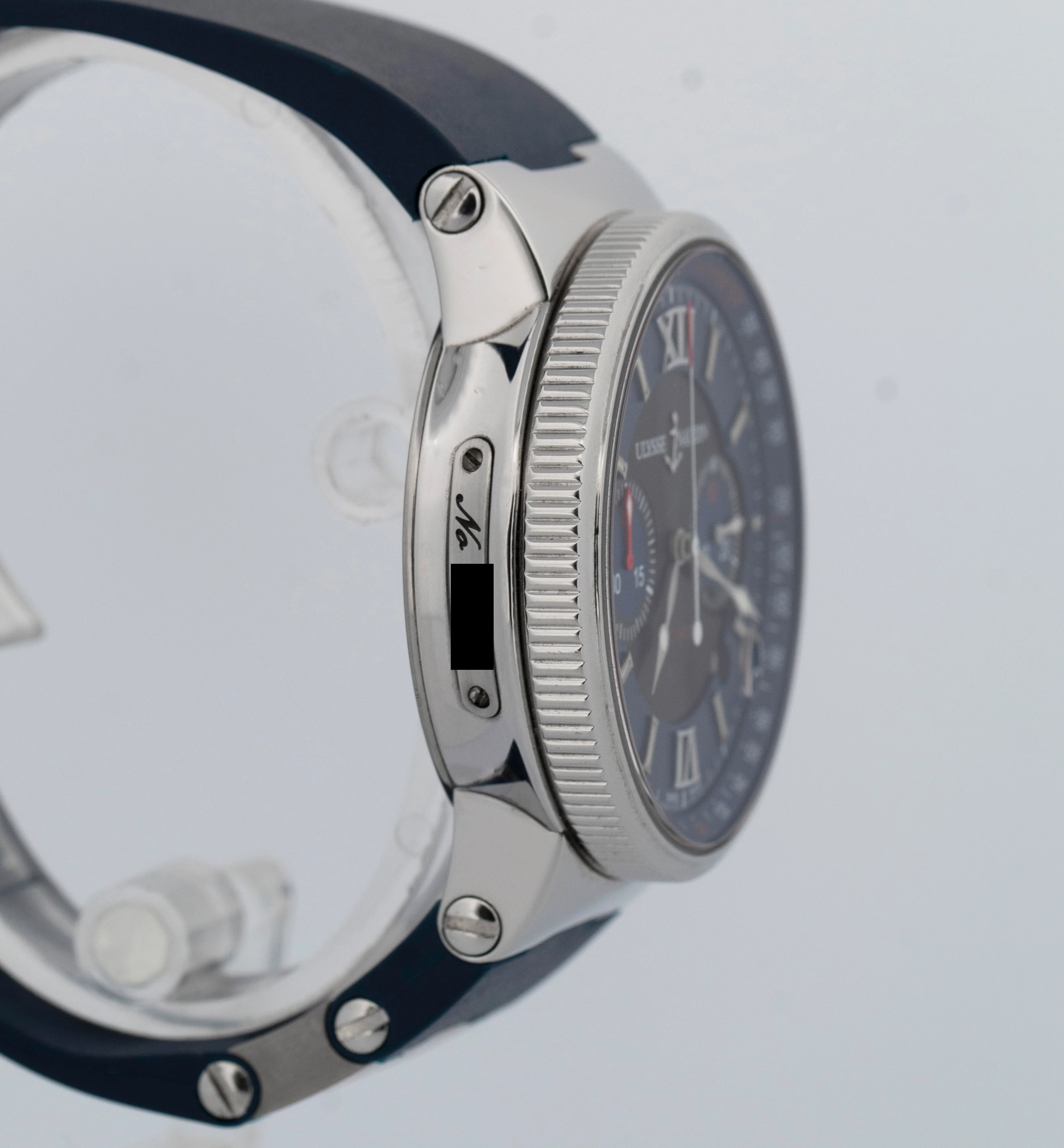 Papers Ulysse Nardin Maxi Marine Chronograph Blue 41mm 353-66-7/323 Watch BOX - Image 4