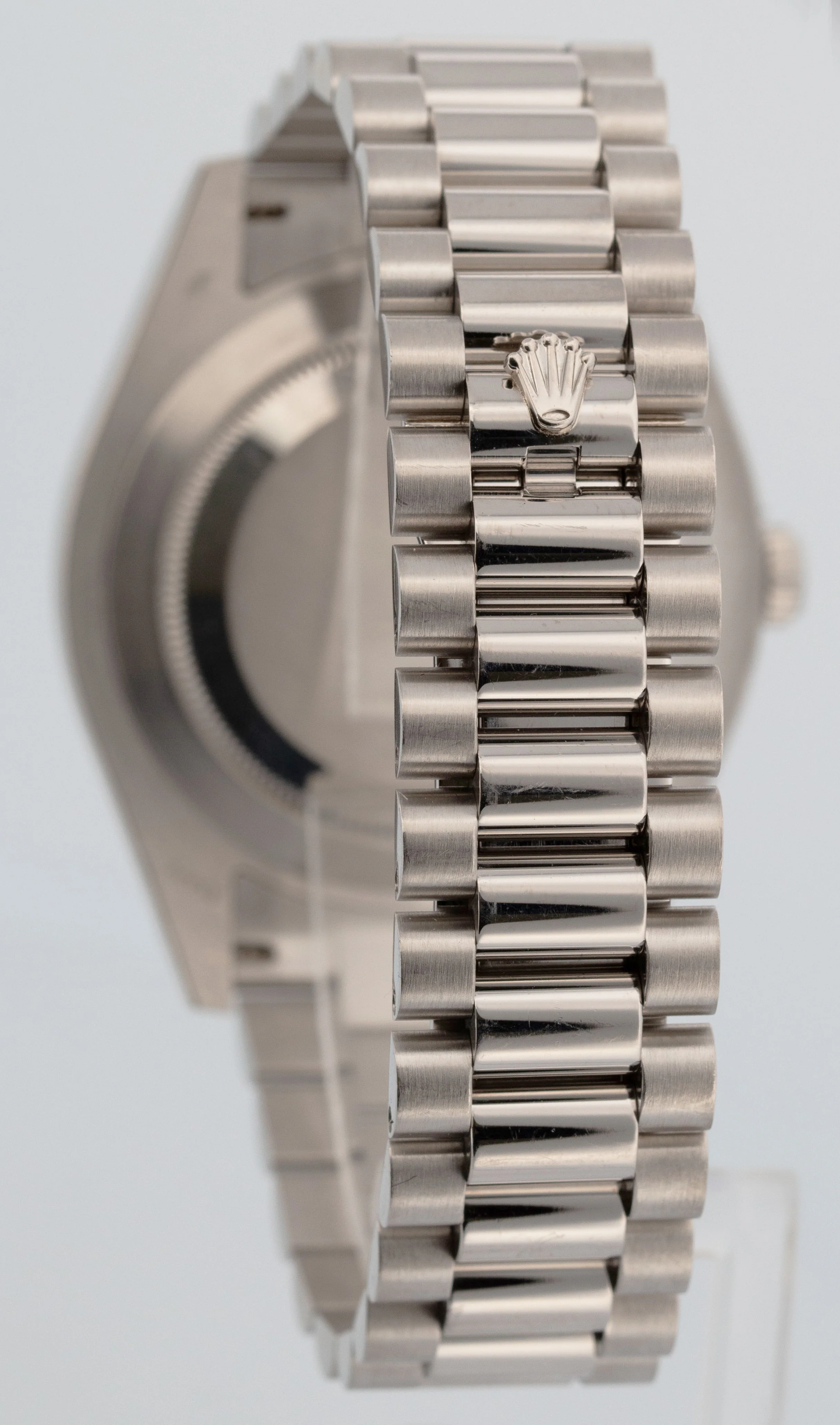 PAPERS UNPOLISHED Rolex Day-Date Presidential 41mm 950 Platinum 218206 Watch BOX - Image 5