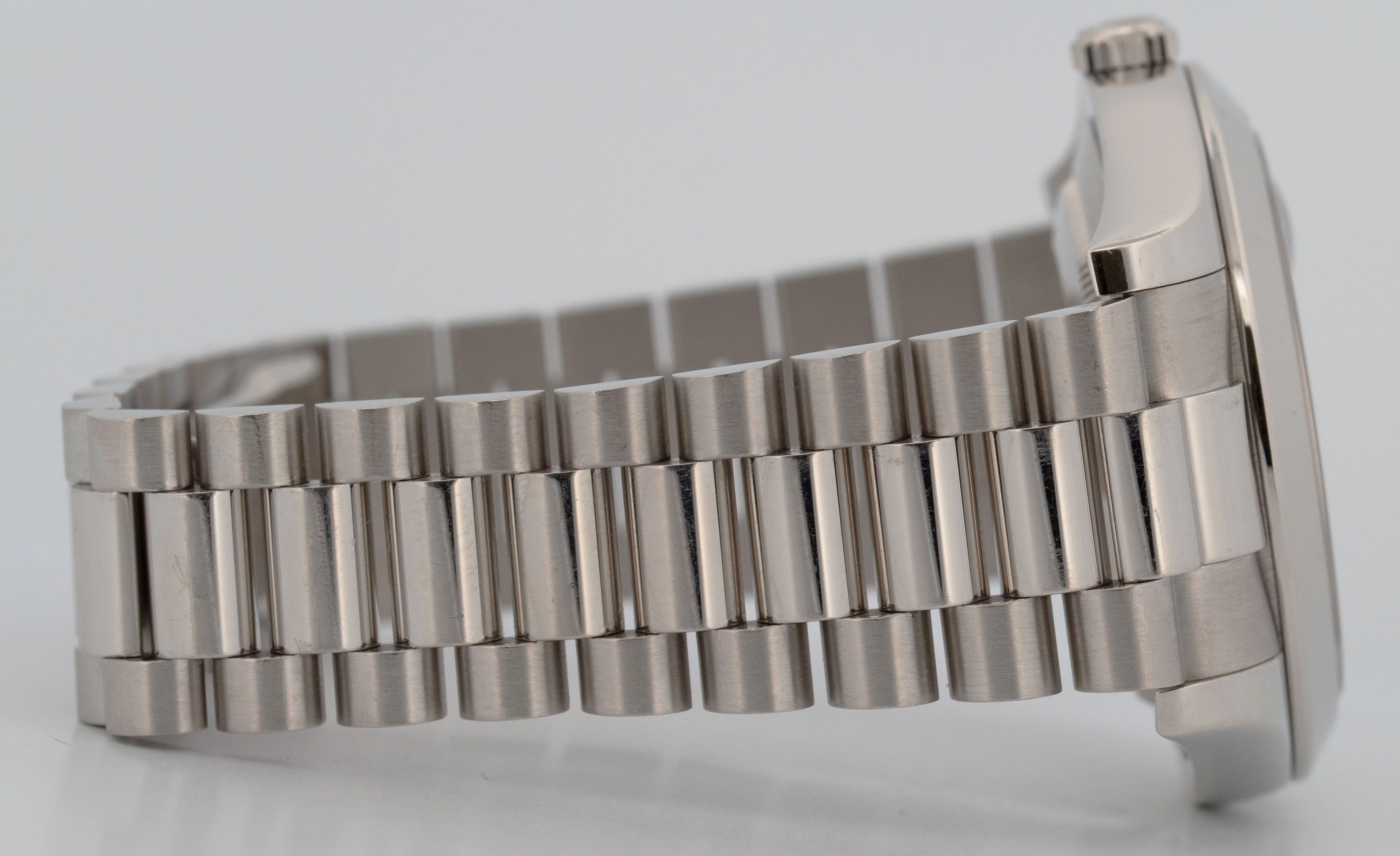 PAPERS UNPOLISHED Rolex Day-Date Presidential 41mm 950 Platinum 218206 Watch BOX - Image 7