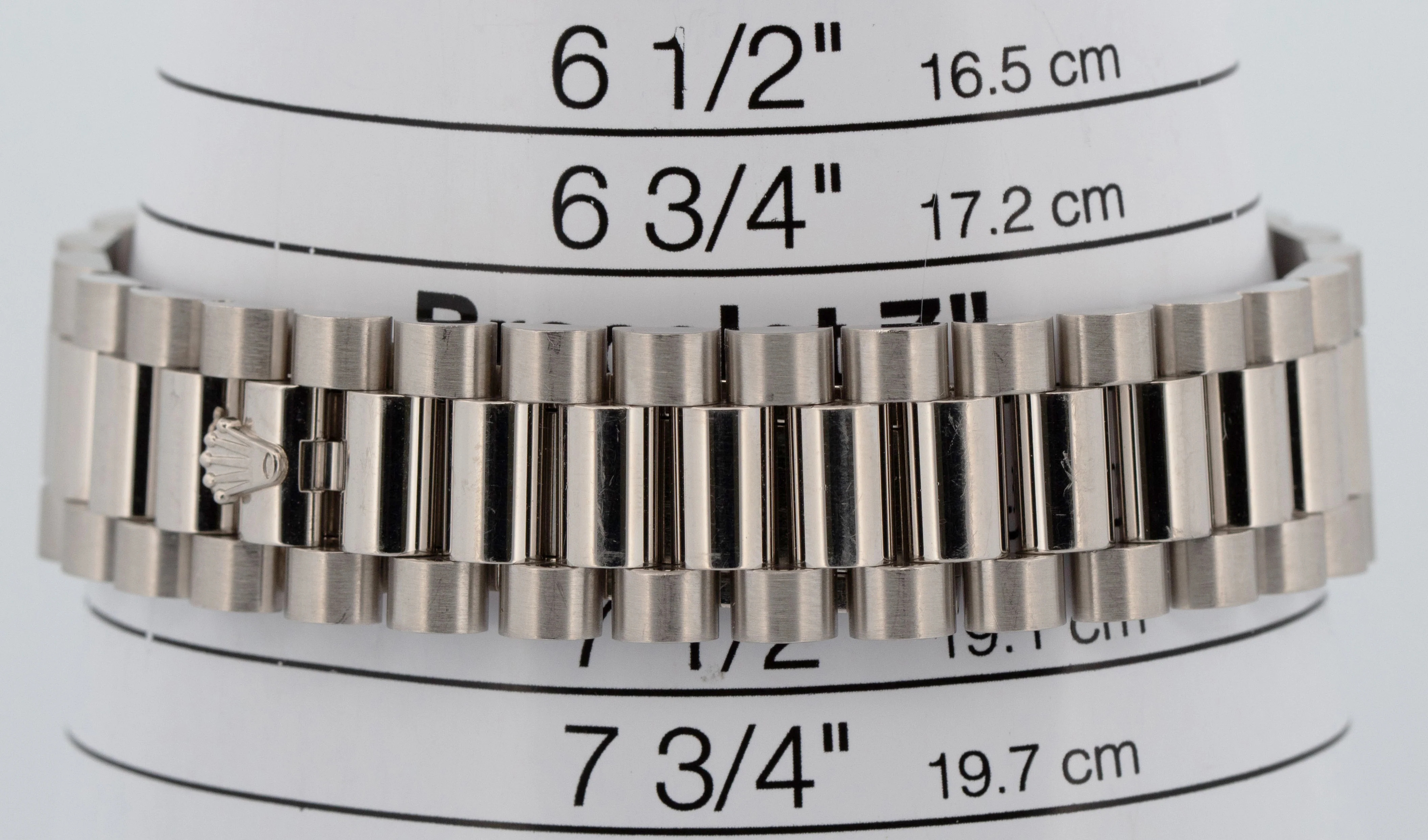 PAPERS UNPOLISHED Rolex Day-Date Presidential 41mm 950 Platinum 218206 Watch BOX - Image 9