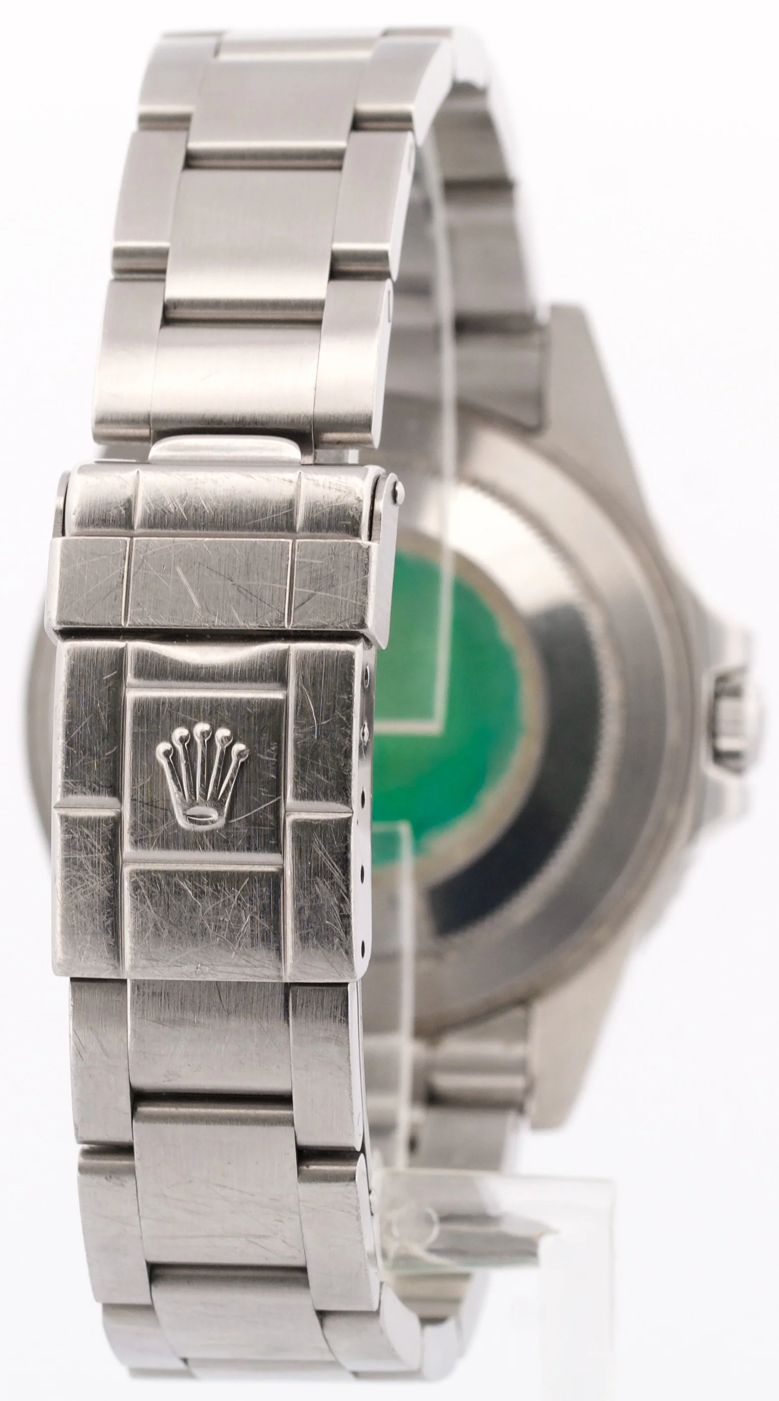 PAPERS UNPOLISHED Rolex GMT-Master II BLACK Stainless OYSTER 16710 Watch BOX - Image 5