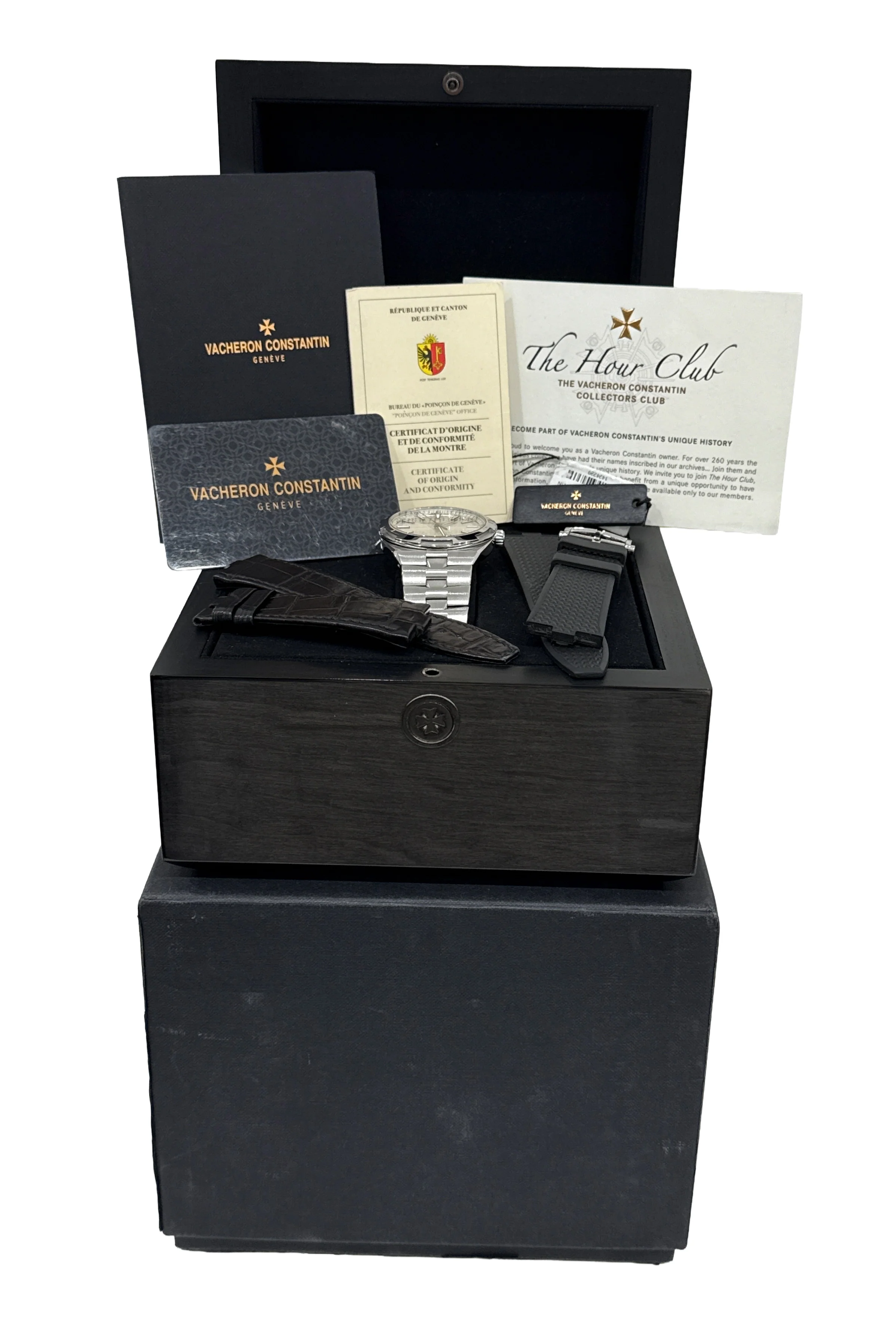 PAPERS Vacheron Constantin Overseas Steel SILVER 41mm 4500V/110A-B126 BOX - Image 2
