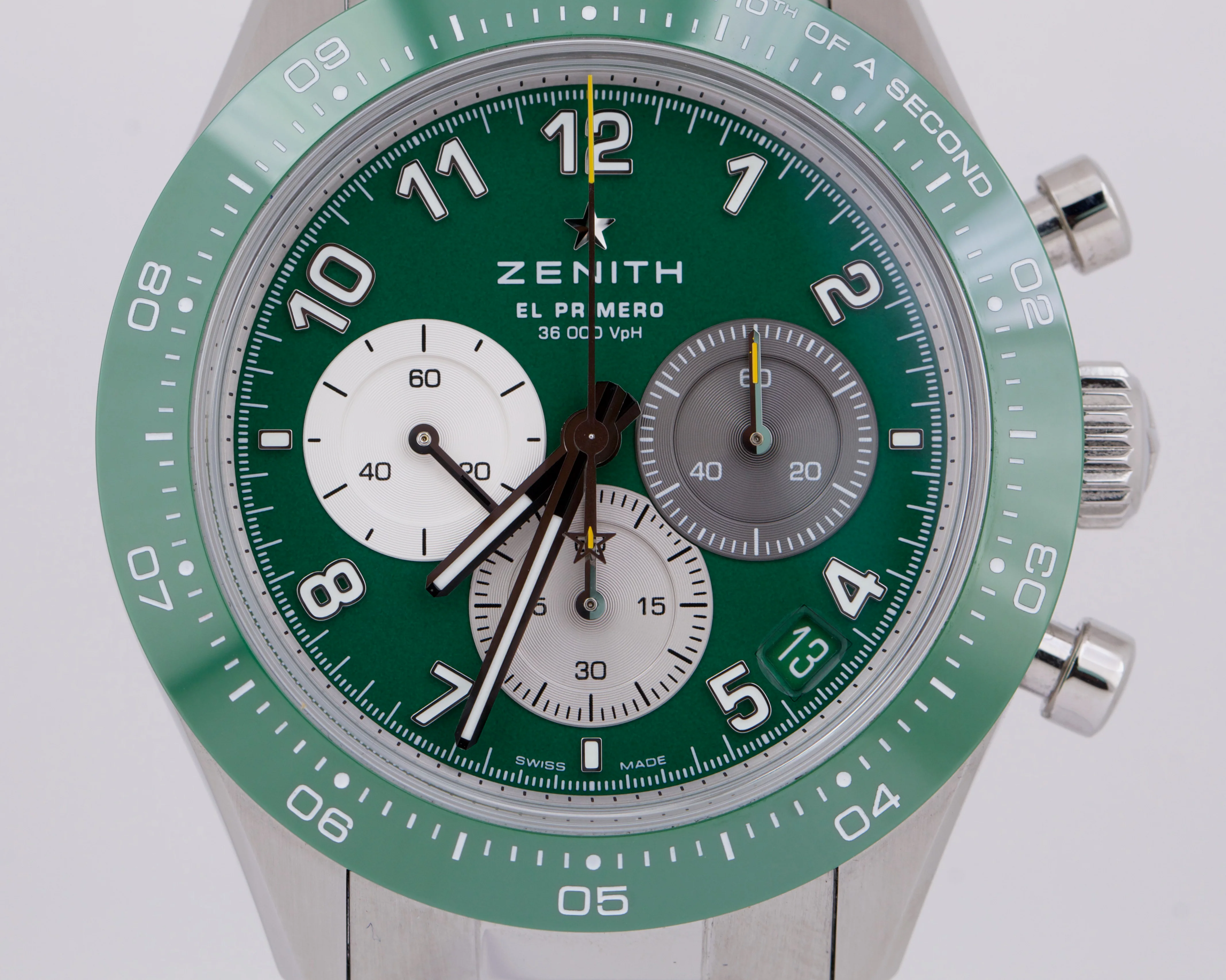 PAPERS Zenith Chronomaster Sport AARON RODGERS 41mm 03.3117.3600/56.M3100 BOX - Image 11