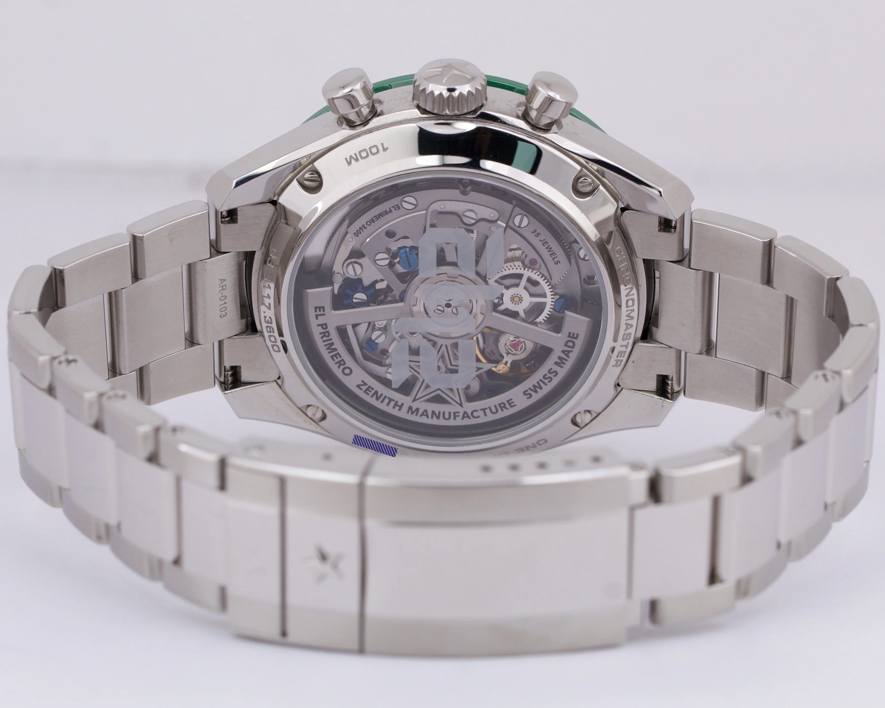 PAPERS Zenith Chronomaster Sport AARON RODGERS 41mm 03.3117.3600/56.M3100 BOX - Image 9