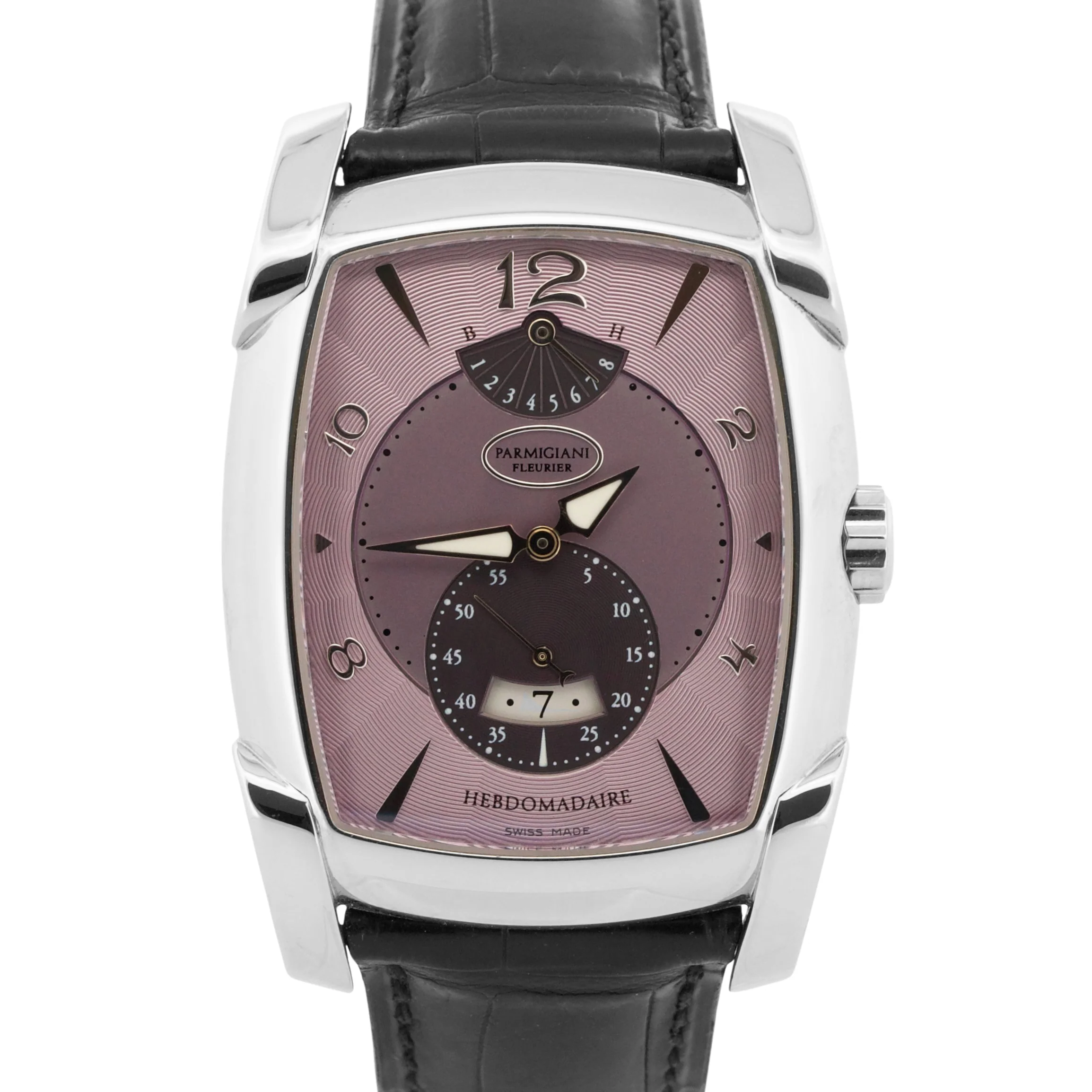 Parmigiani Fleurier Kalpa XL Hebdomadaire LAVENDER Manual PF012691.01 37mm BOX