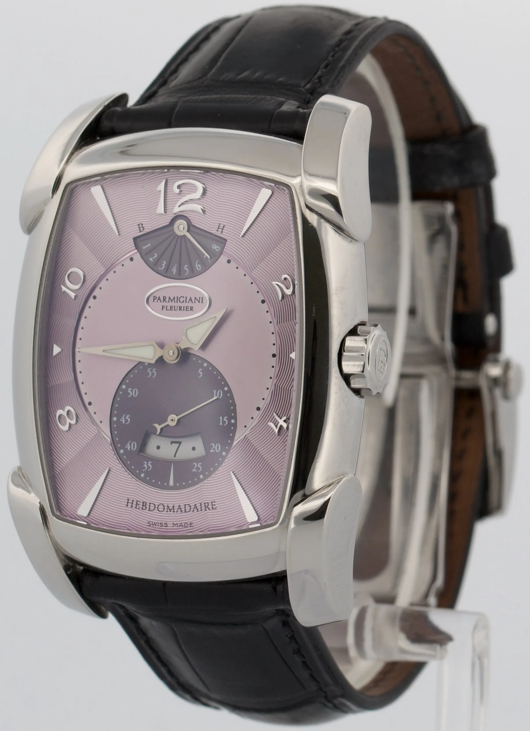 Parmigiani Fleurier Kalpa XL Hebdomadaire LAVENDER Manual PF012691.01 37mm BOX - Image 3