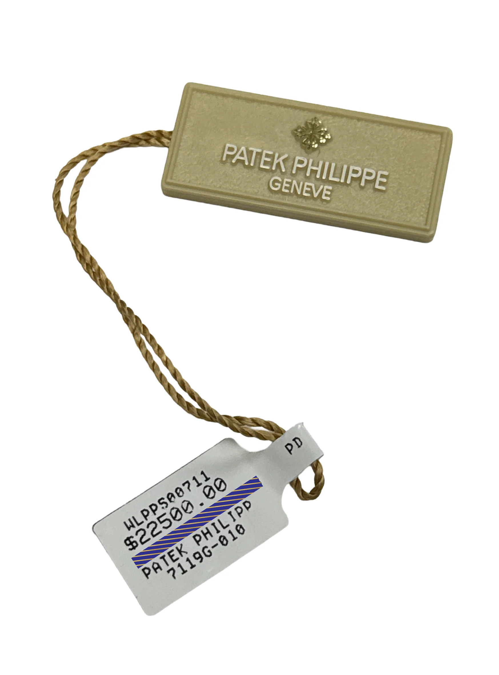 Patek Philippe Calatrava 7119G HOBNAIL Roman 18K White Gold Leather 31mm Watch - Image 2