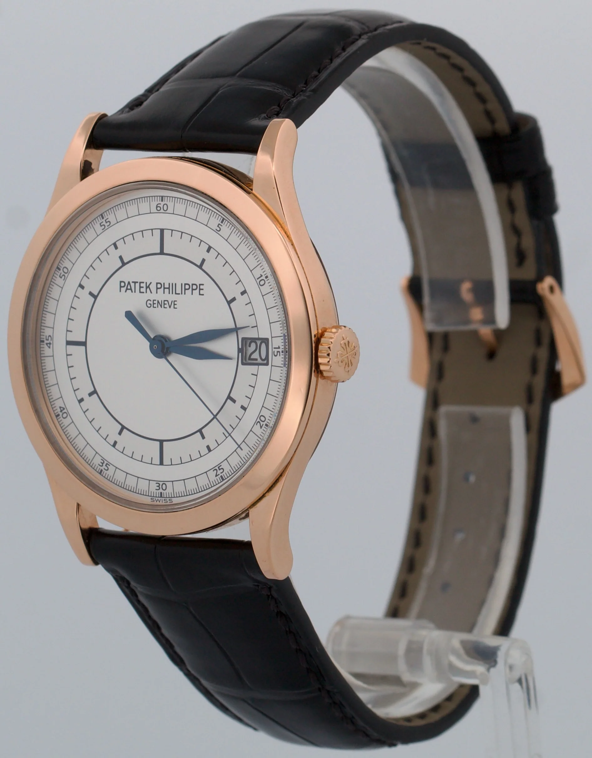 Patek Philippe Calatrava SECTOR DIAL 18K Rose Gold 38mm Automatic 5296R Watch - Image 3