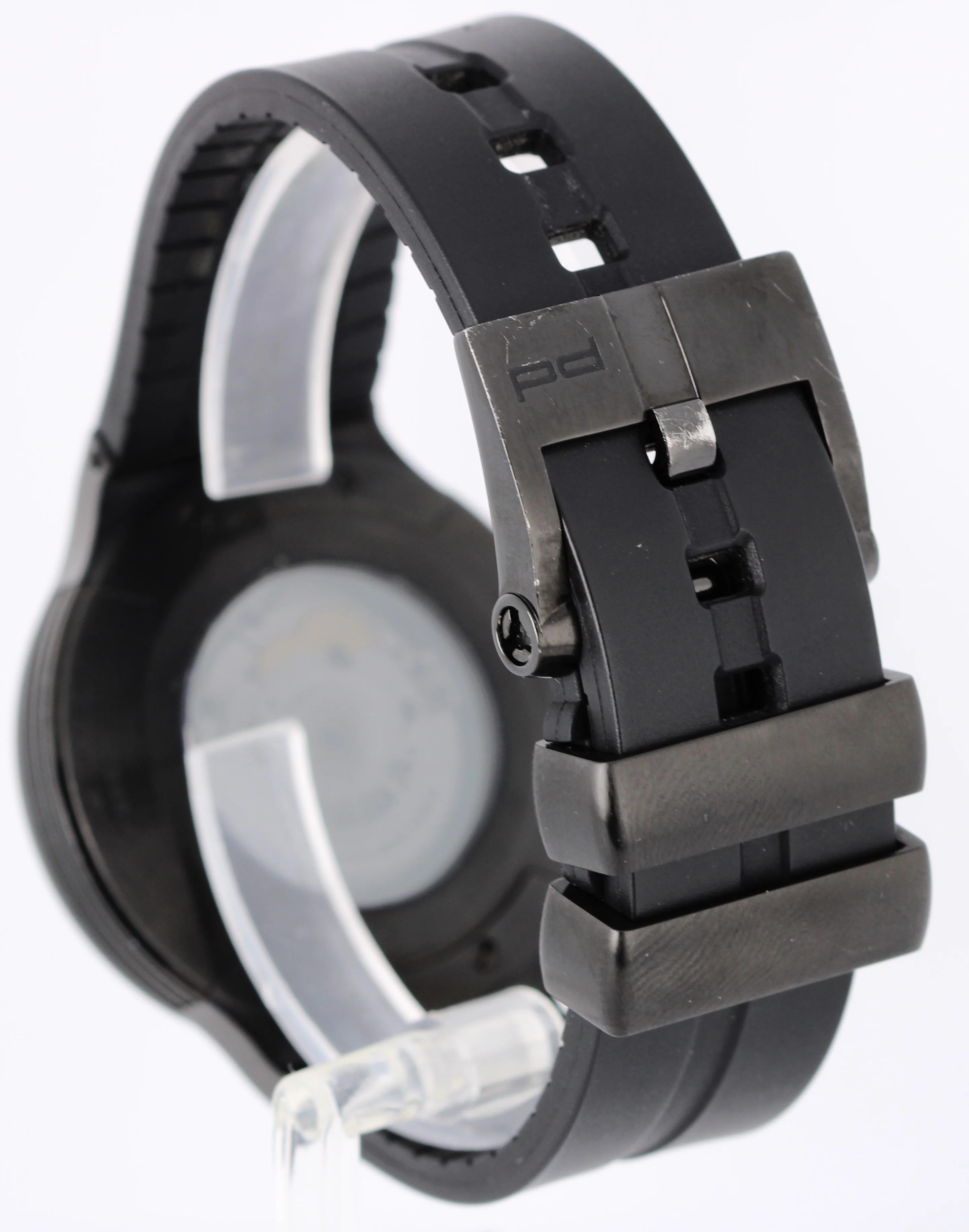 Porsche Design Flat Six P'6350 Steel Black Orange 44mm 6350.43 Rubber Watch - Image 6