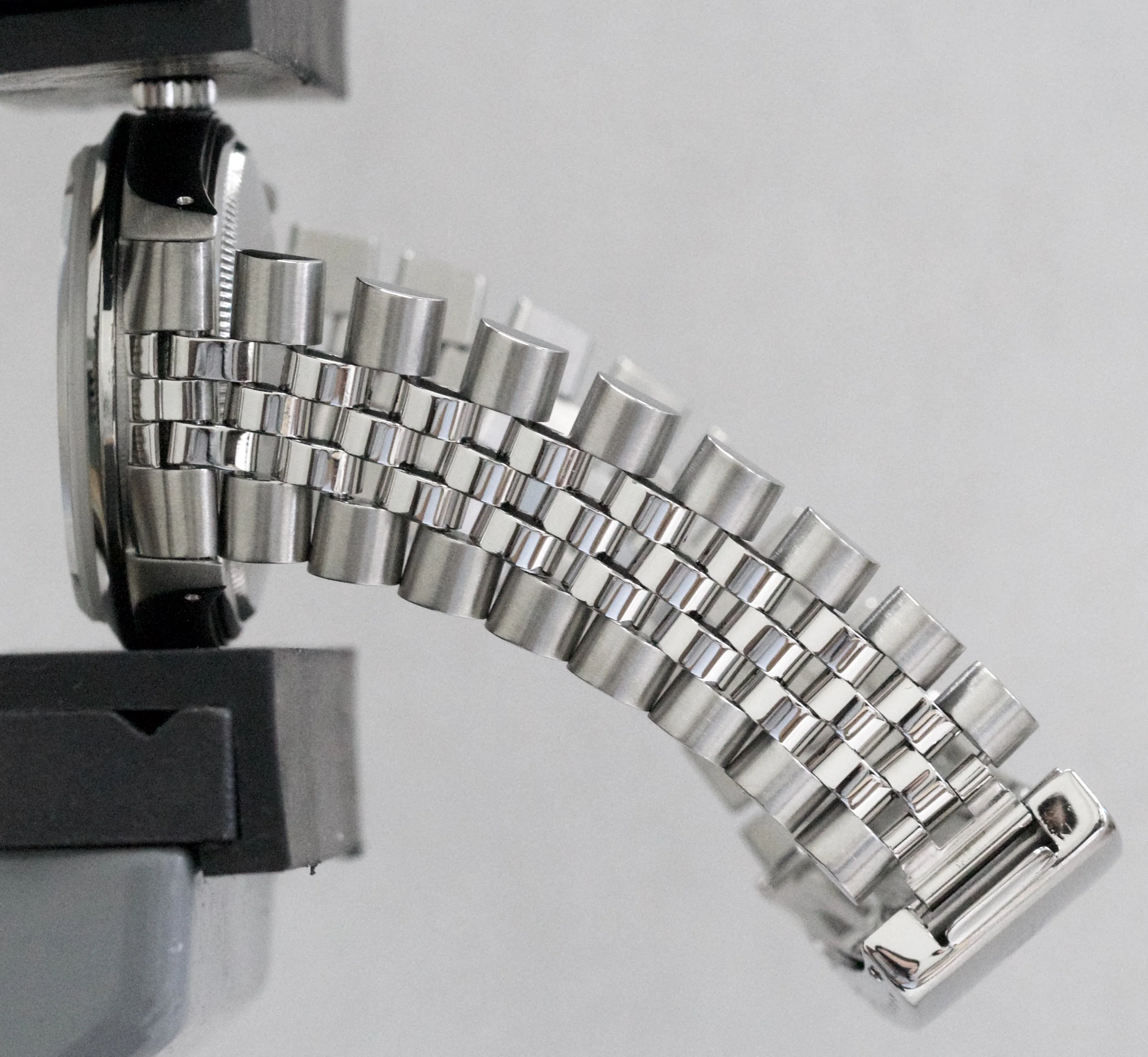 Rolex Air-King Precision MOP DIAMOND Stainless Steel 34mm JUBILEE Watch 14000 - Image 10