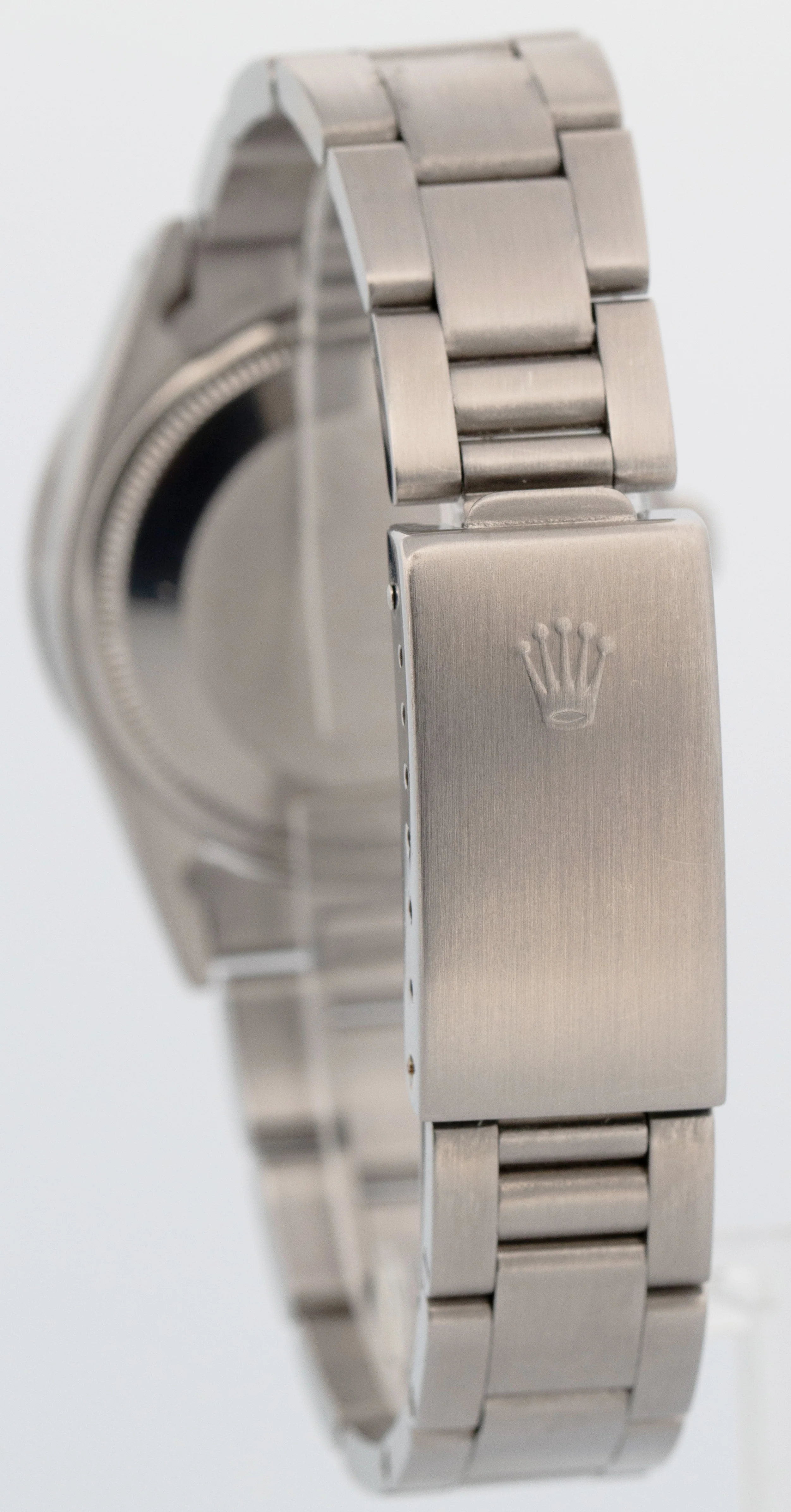 Rolex Air-King Precision Mother of Pearl DIAMOND Bezel Steel 34mm Watch 14000 - Image 5